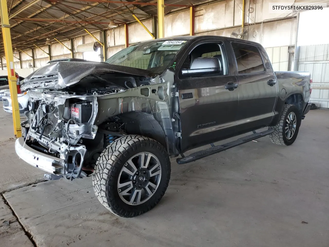 2019 Toyota Tundra Crewmax Sr5 VIN: 5TFDY5F16KX829396 Lot: 78542354