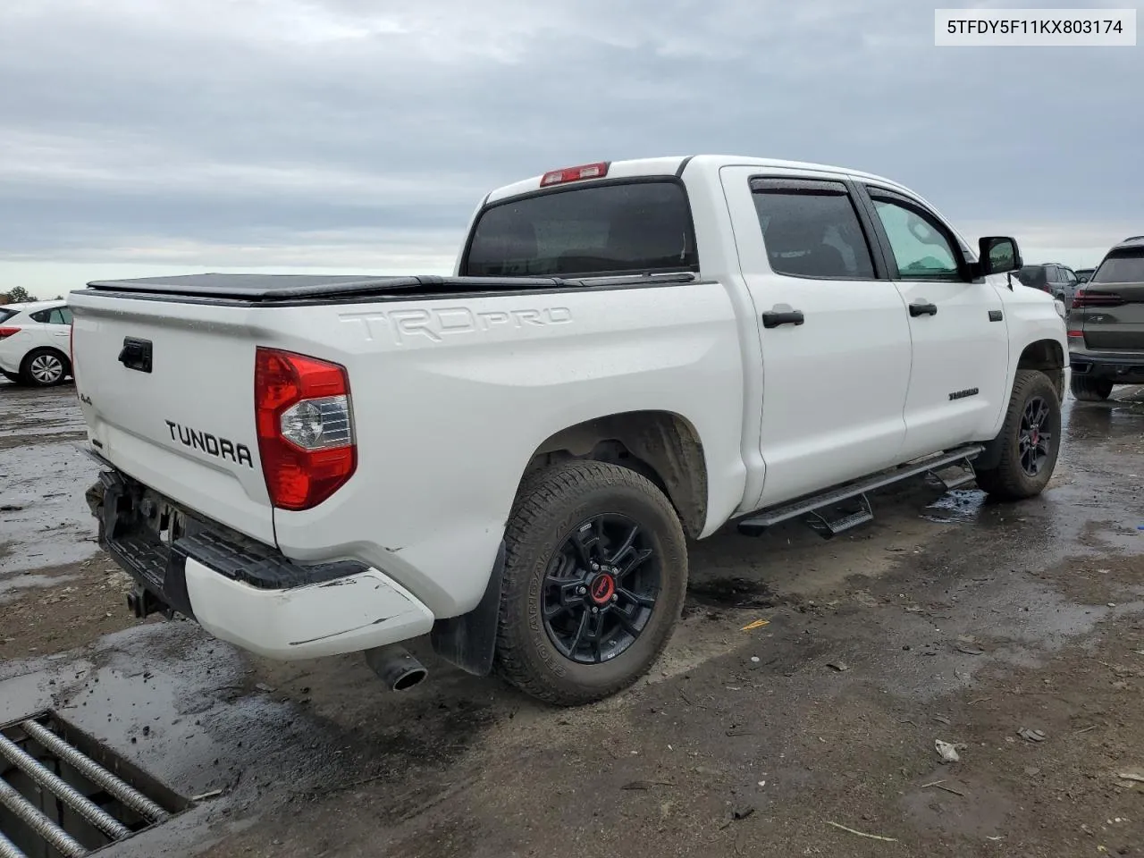 2019 Toyota Tundra Crewmax Sr5 VIN: 5TFDY5F11KX803174 Lot: 78705904