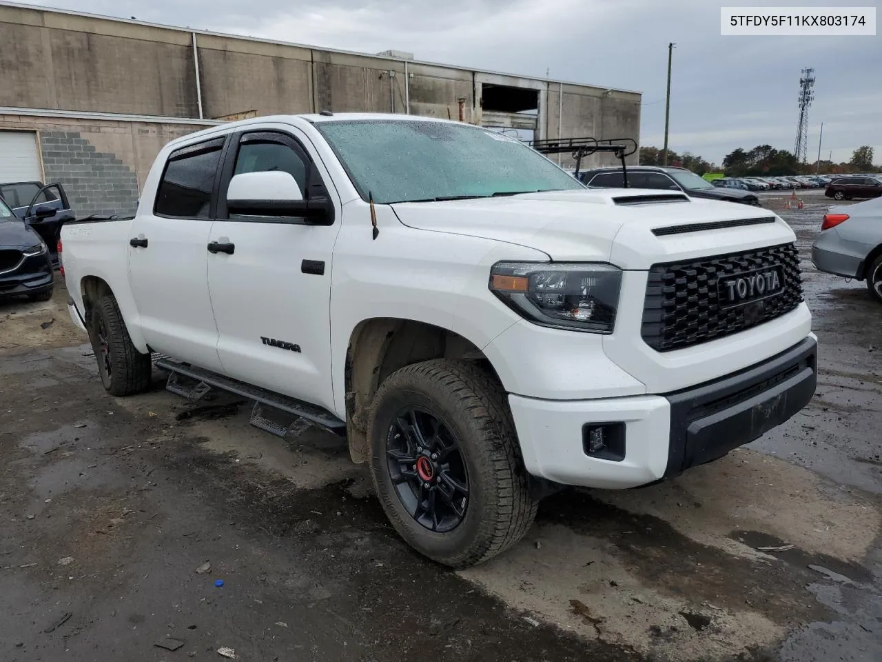 2019 Toyota Tundra Crewmax Sr5 VIN: 5TFDY5F11KX803174 Lot: 78705904