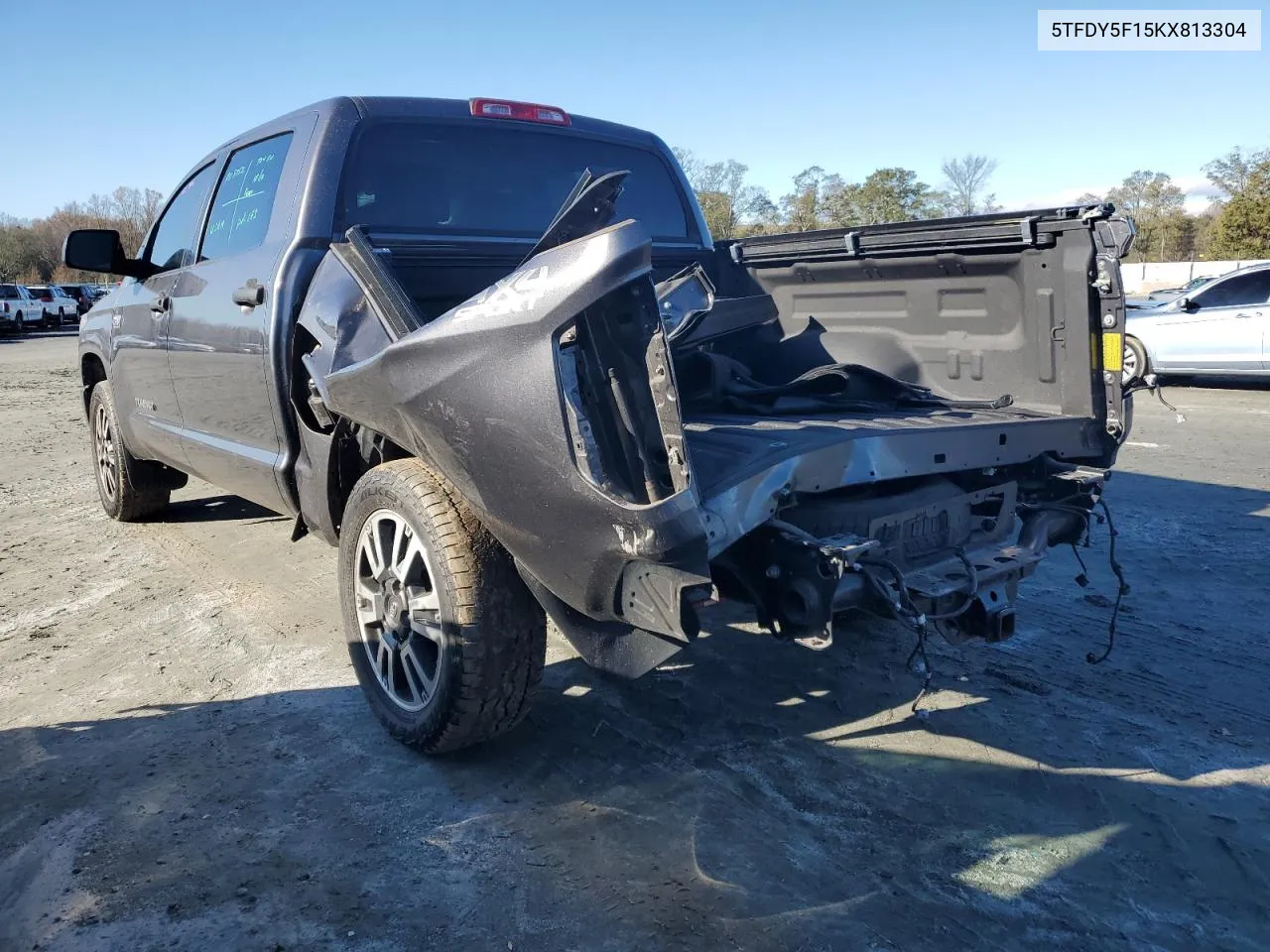 2019 Toyota Tundra Crewmax Sr5 VIN: 5TFDY5F15KX813304 Lot: 79109104