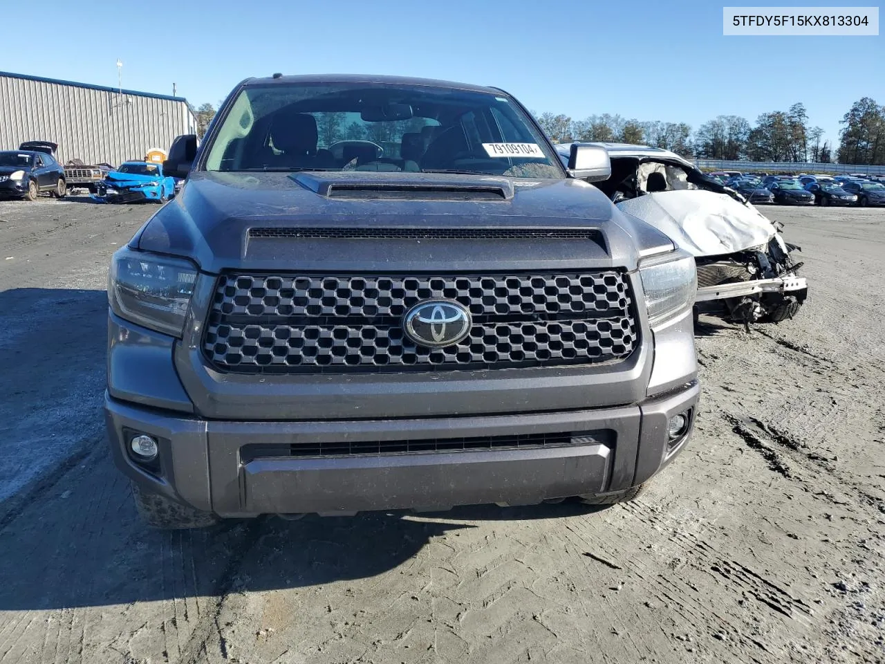 2019 Toyota Tundra Crewmax Sr5 VIN: 5TFDY5F15KX813304 Lot: 79109104