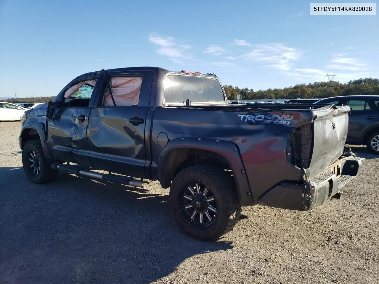 2019 Toyota Tundra Crewmax Sr5 VIN: 5TFDY5F14KX830028 Lot: 79294824