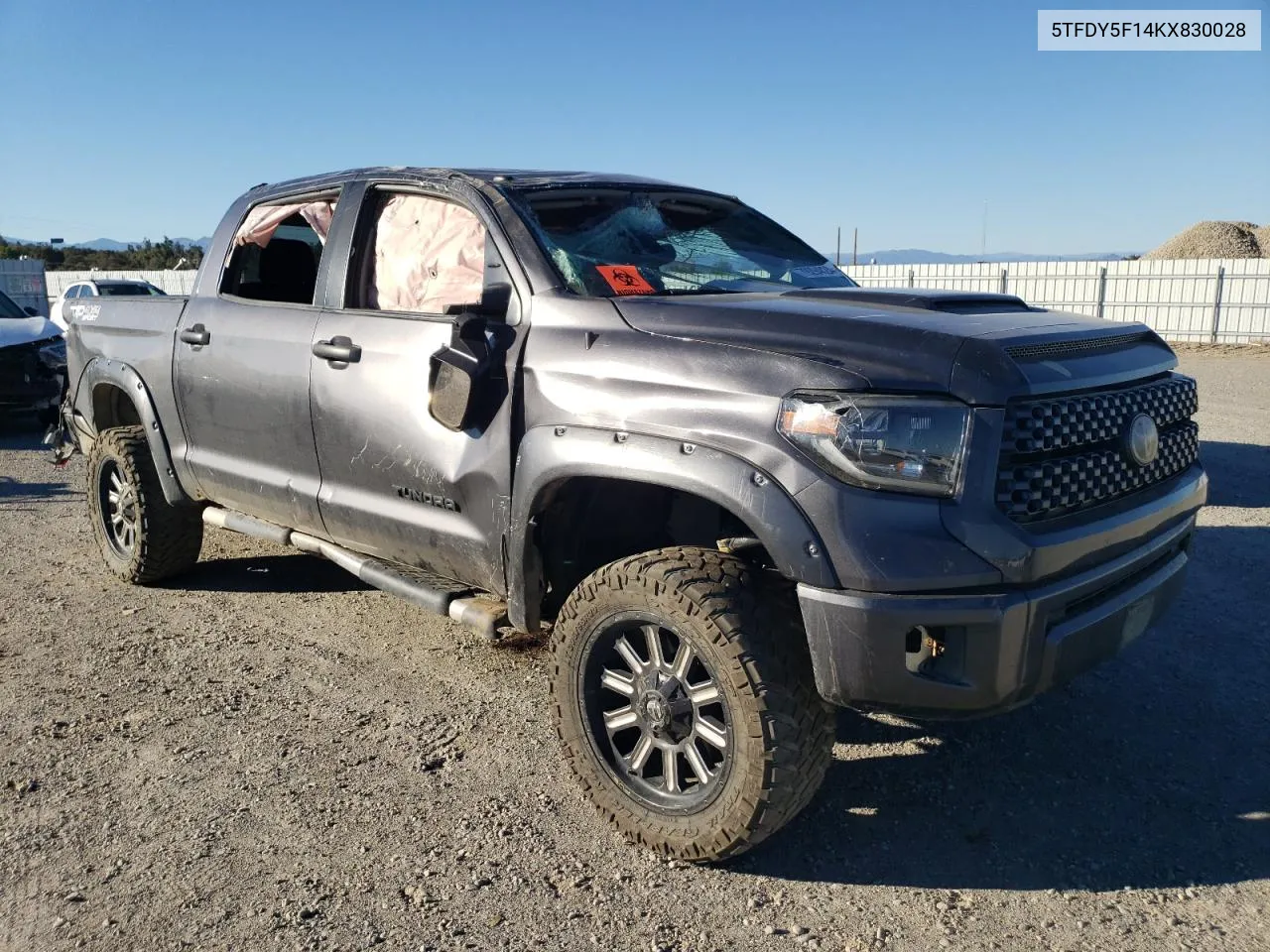 2019 Toyota Tundra Crewmax Sr5 VIN: 5TFDY5F14KX830028 Lot: 79294824