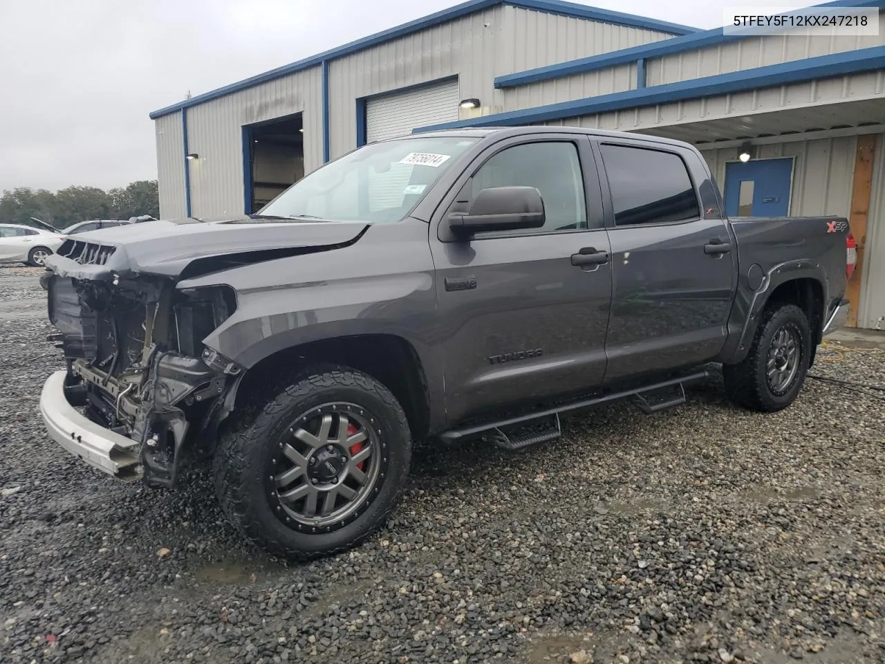 2019 Toyota Tundra Crewmax Sr5 VIN: 5TFEY5F12KX247218 Lot: 79756014