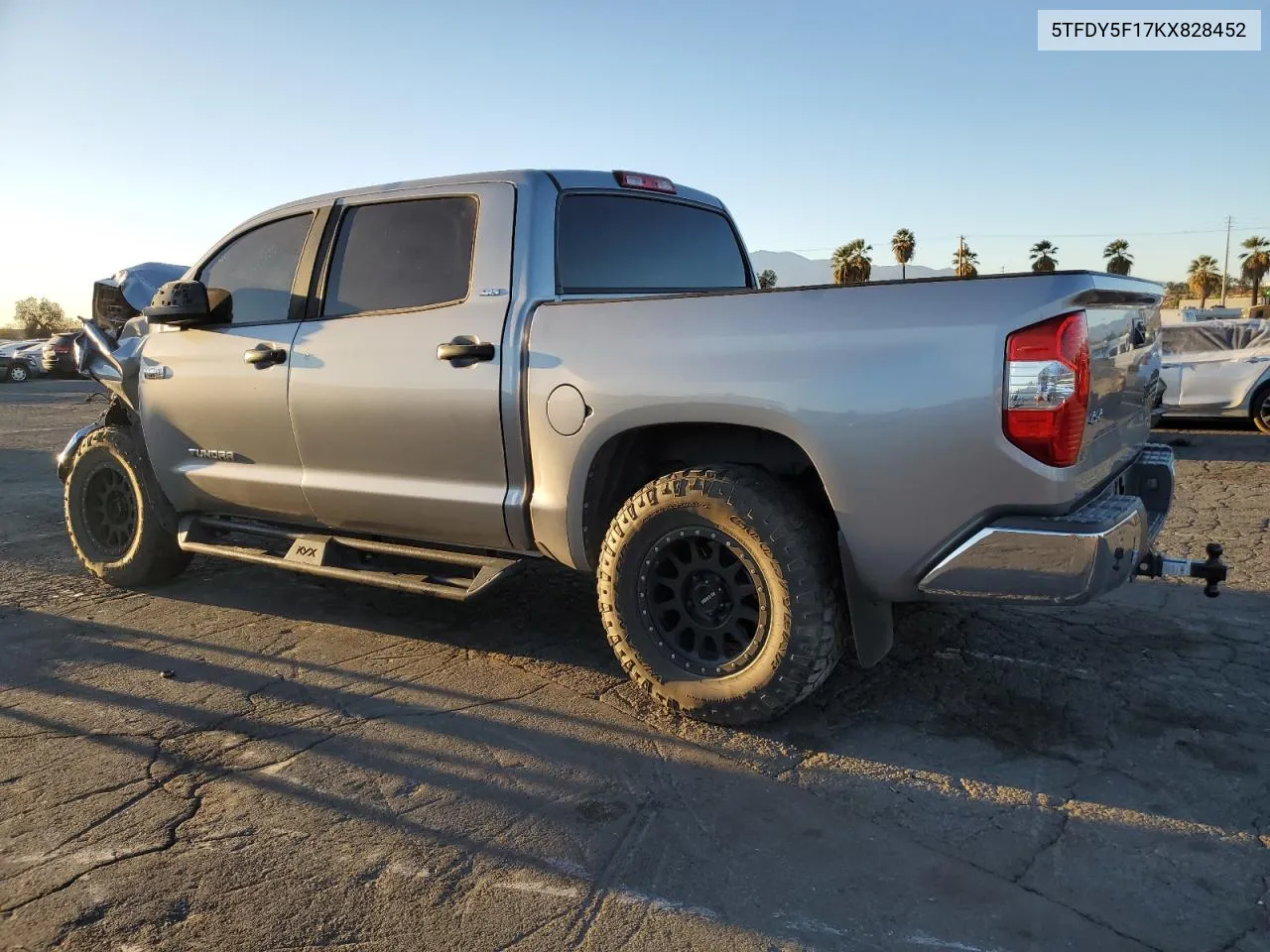 2019 Toyota Tundra Crewmax Sr5 VIN: 5TFDY5F17KX828452 Lot: 79860014