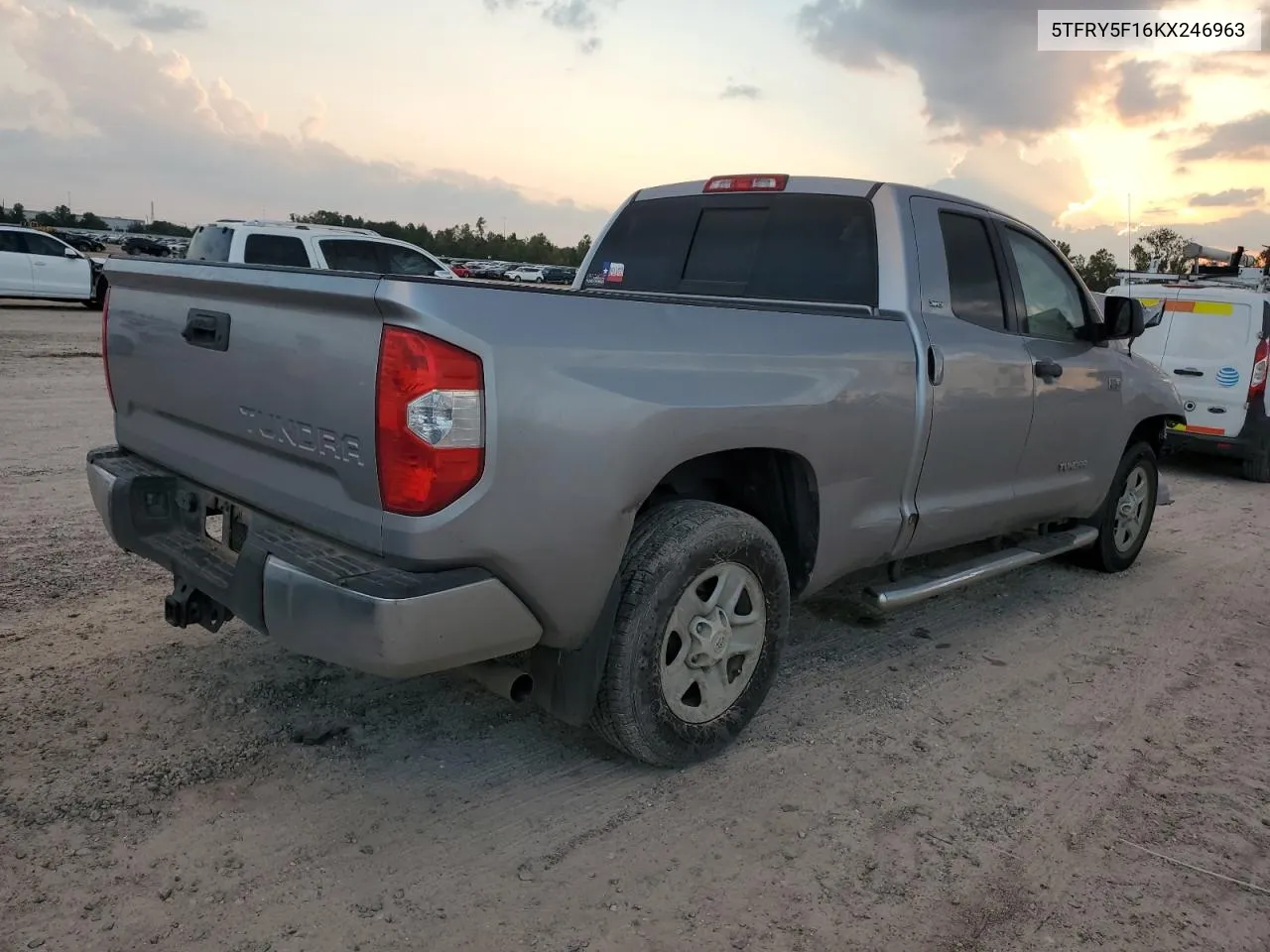 2019 Toyota Tundra Double Cab Sr VIN: 5TFRY5F16KX246963 Lot: 79871354