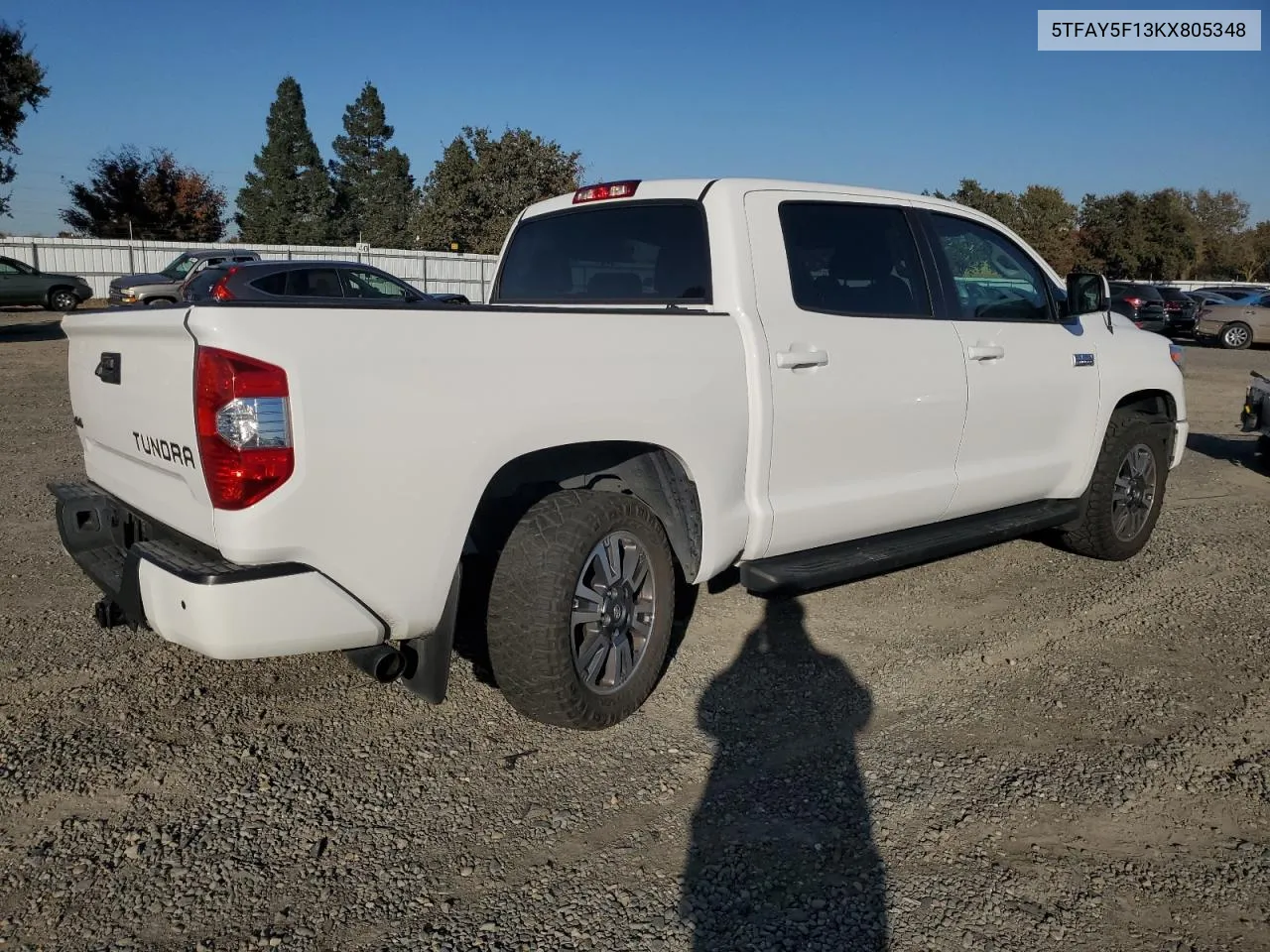 2019 Toyota Tundra Crewmax 1794 VIN: 5TFAY5F13KX805348 Lot: 80011454