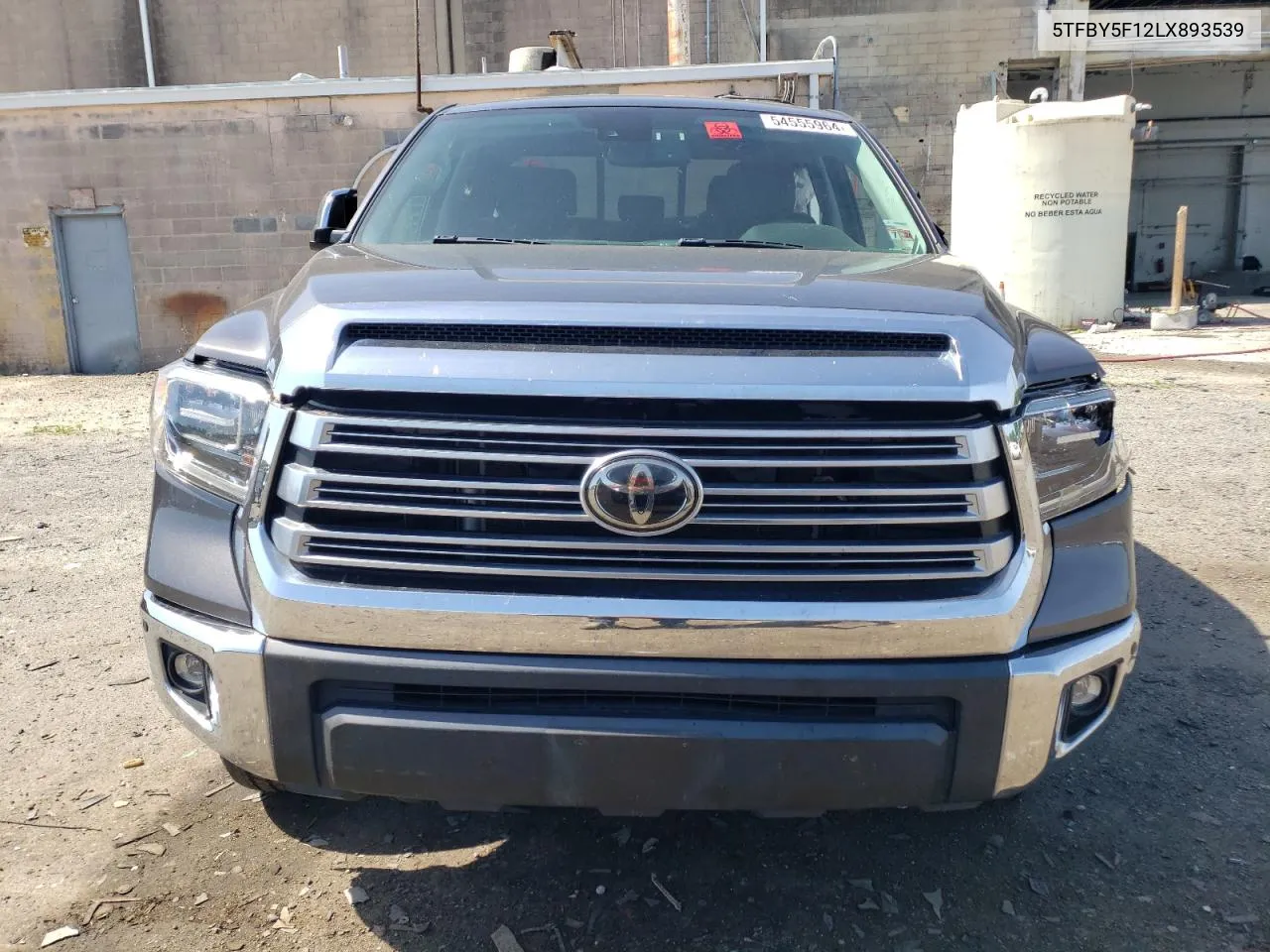 2020 Toyota Tundra Double Cab Limited VIN: 5TFBY5F12LX893539 Lot: 54555964