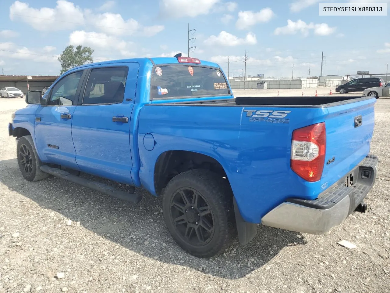 5TFDY5F19LX880313 2020 Toyota Tundra Crewmax Sr5