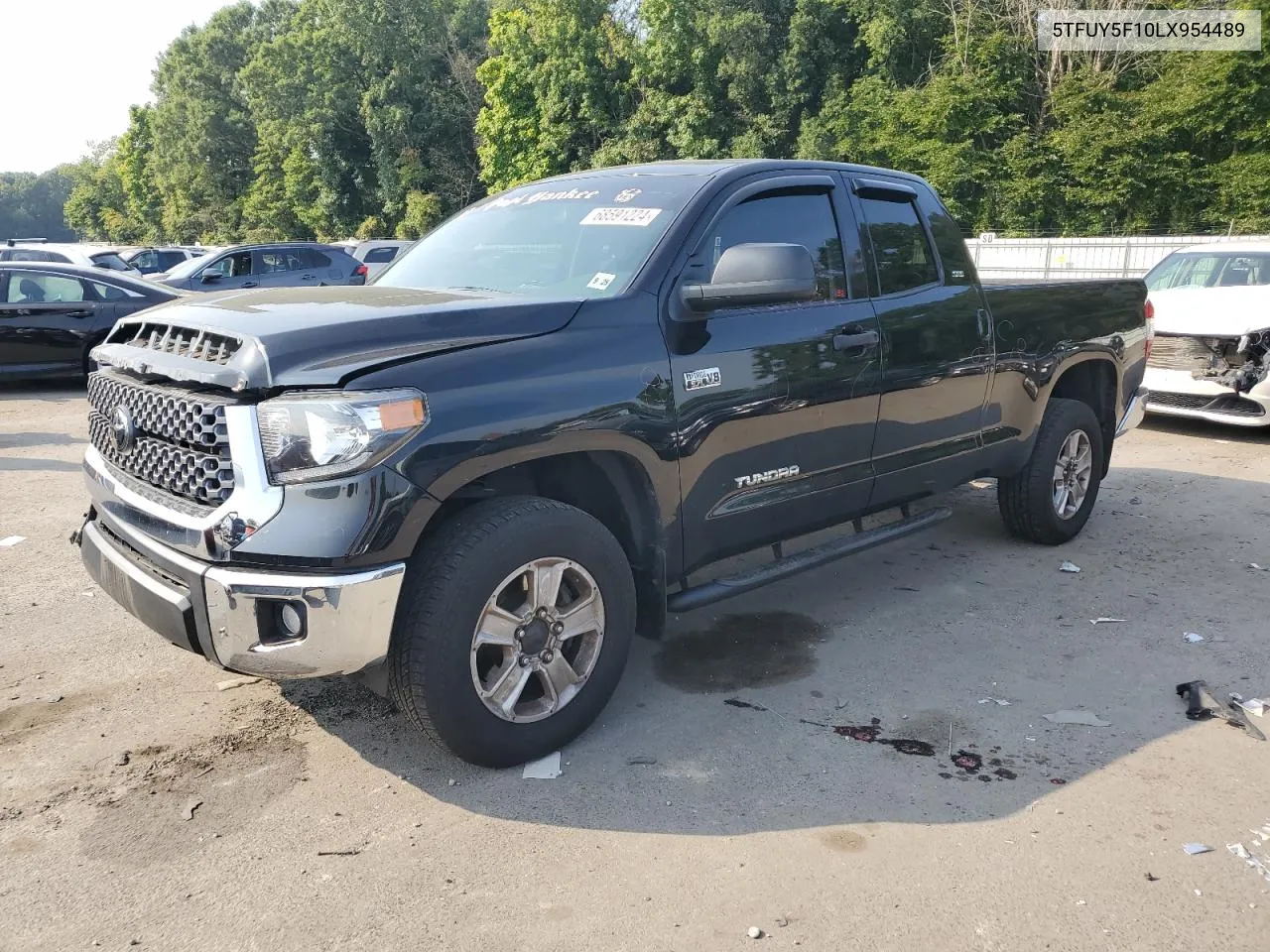 5TFUY5F10LX954489 2020 Toyota Tundra Double Cab Sr