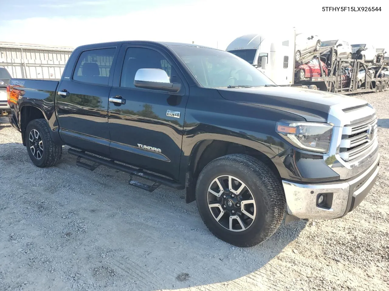 2020 Toyota Tundra Crewmax Limited VIN: 5TFHY5F15LX926544 Lot: 68693274