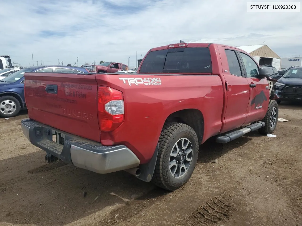 5TFUY5F11LX920383 2020 Toyota Tundra Double Cab Sr