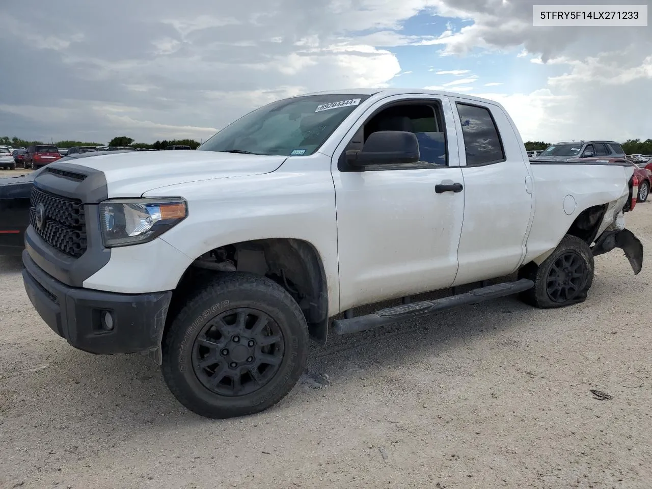 5TFRY5F14LX271233 2020 Toyota Tundra Double Cab Sr