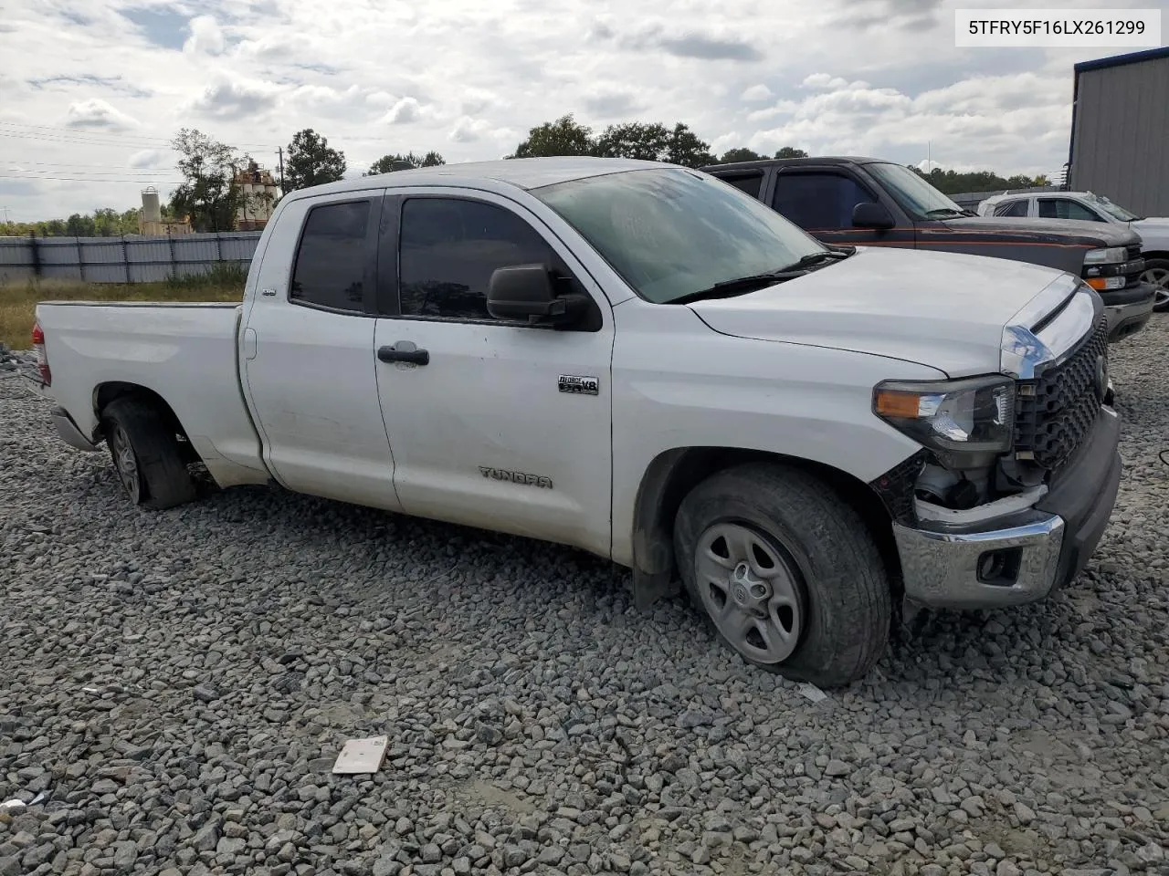 5TFRY5F16LX261299 2020 Toyota Tundra Double Cab Sr