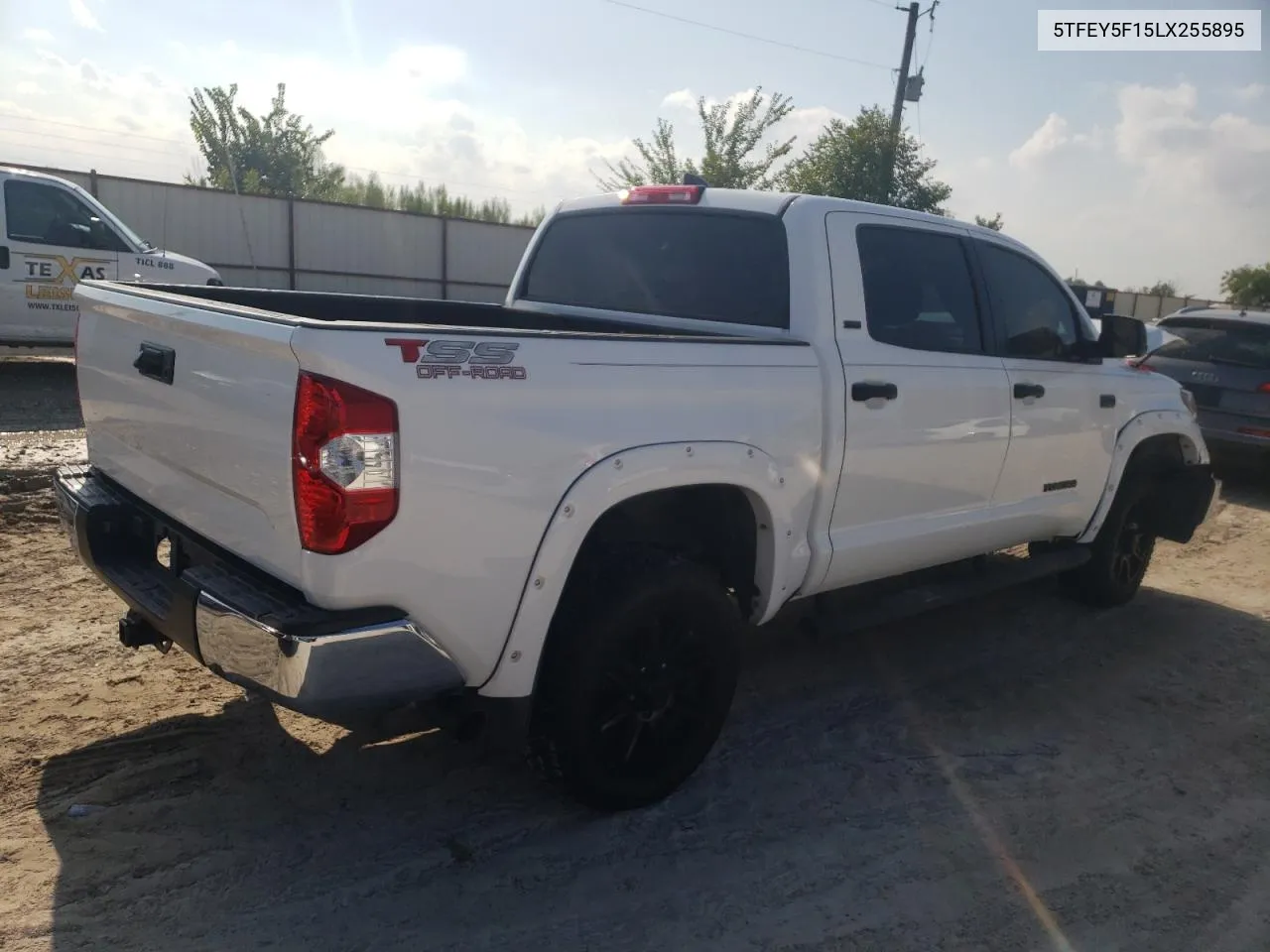 2020 Toyota Tundra Crewmax Sr5 VIN: 5TFEY5F15LX255895 Lot: 70591654