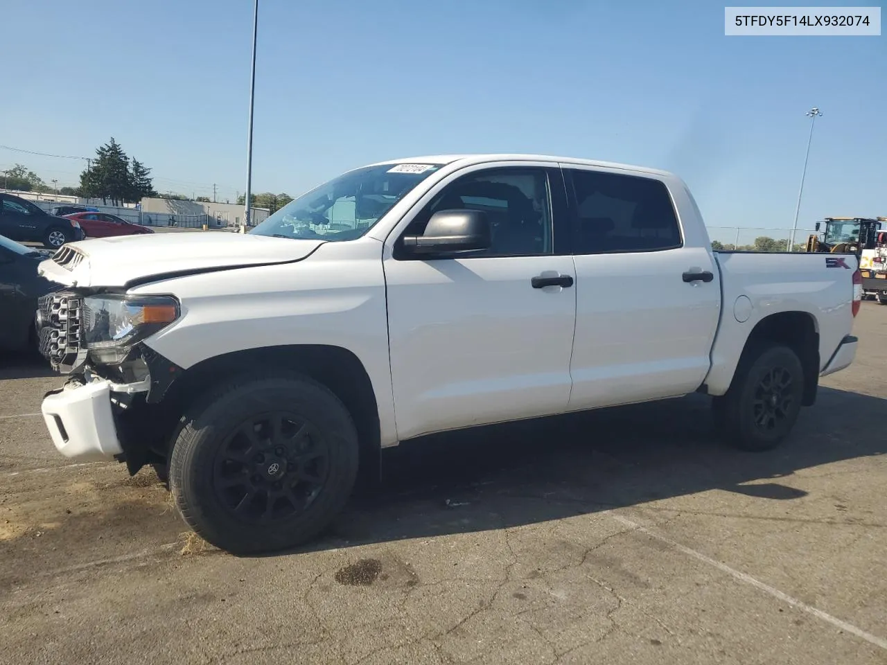 2020 Toyota Tundra Crewmax Sr5 VIN: 5TFDY5F14LX932074 Lot: 71591034