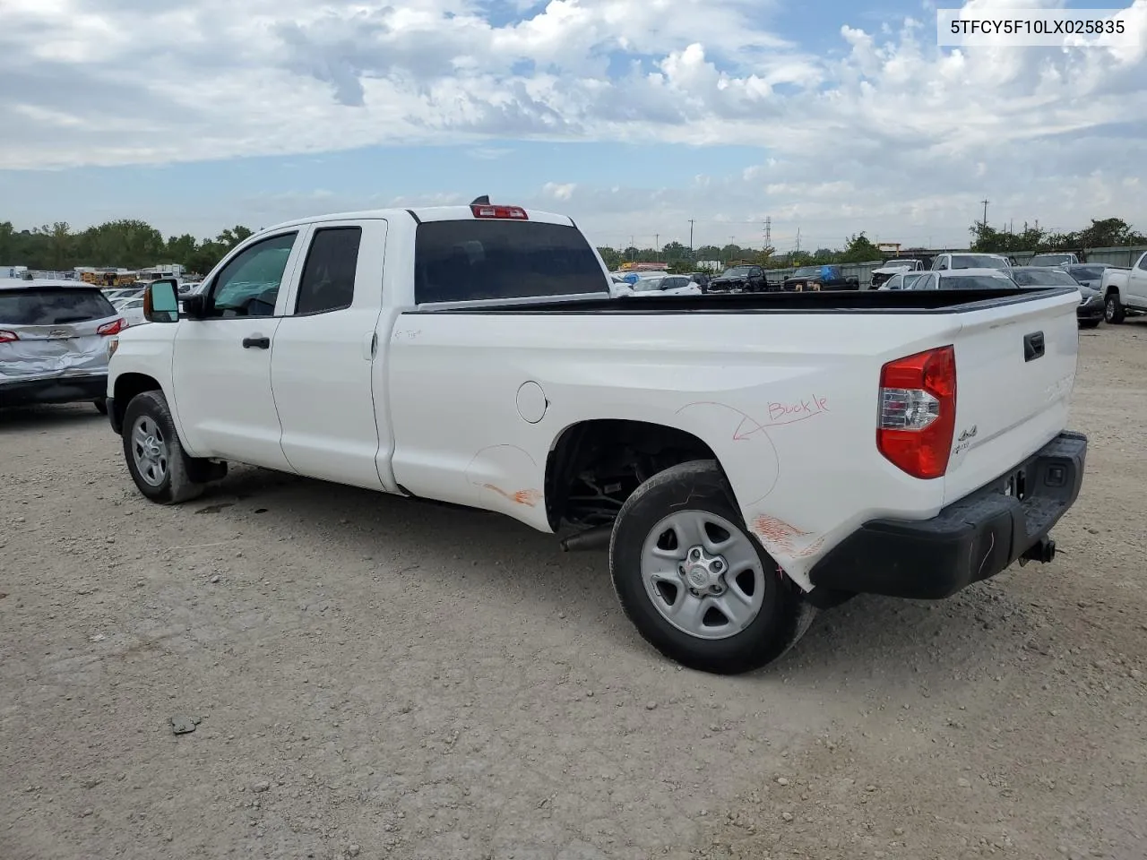 5TFCY5F10LX025835 2020 Toyota Tundra Double Cab Sr