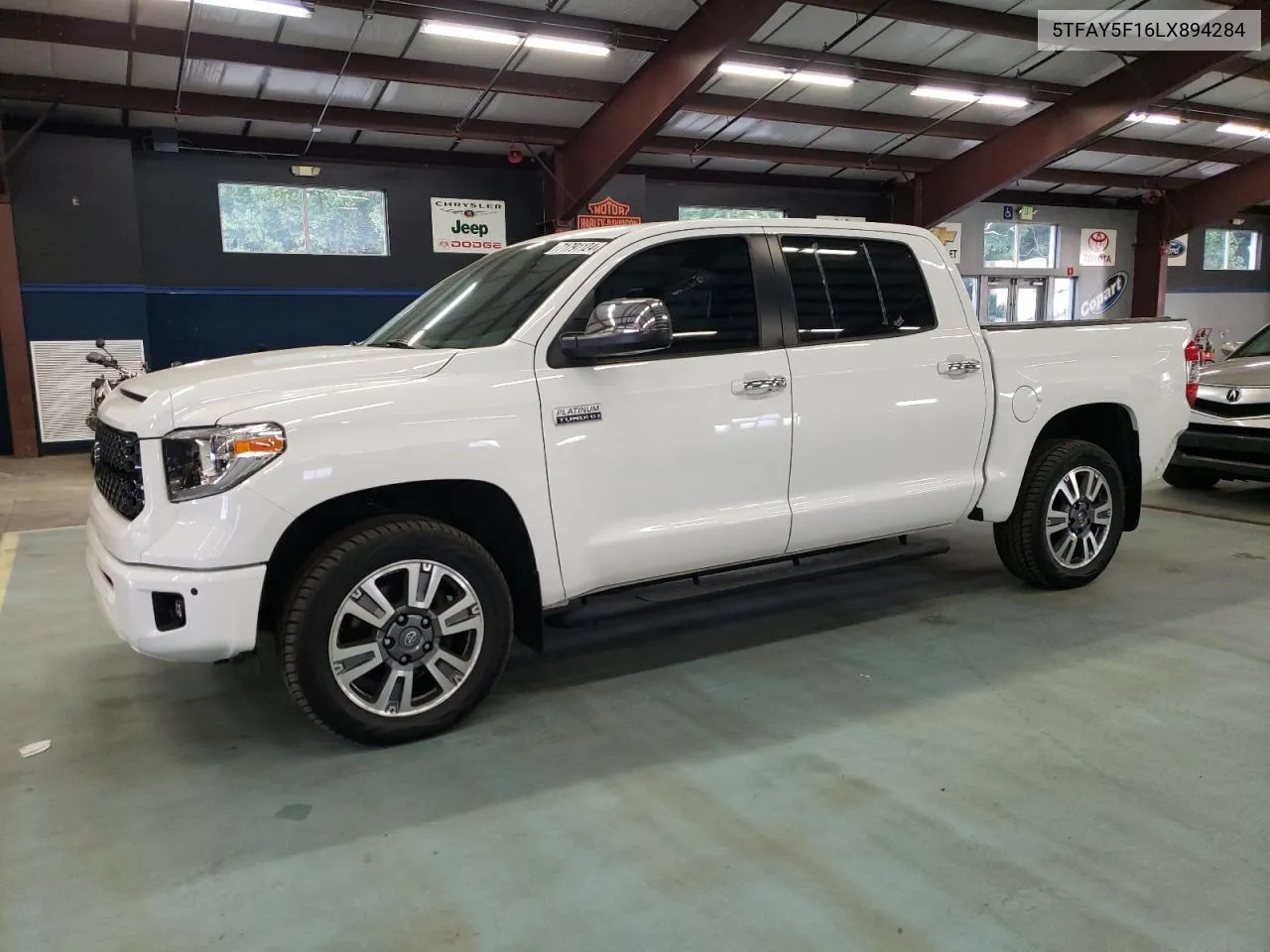 2020 Toyota Tundra Crewmax 1794 VIN: 5TFAY5F16LX894284 Lot: 71791124