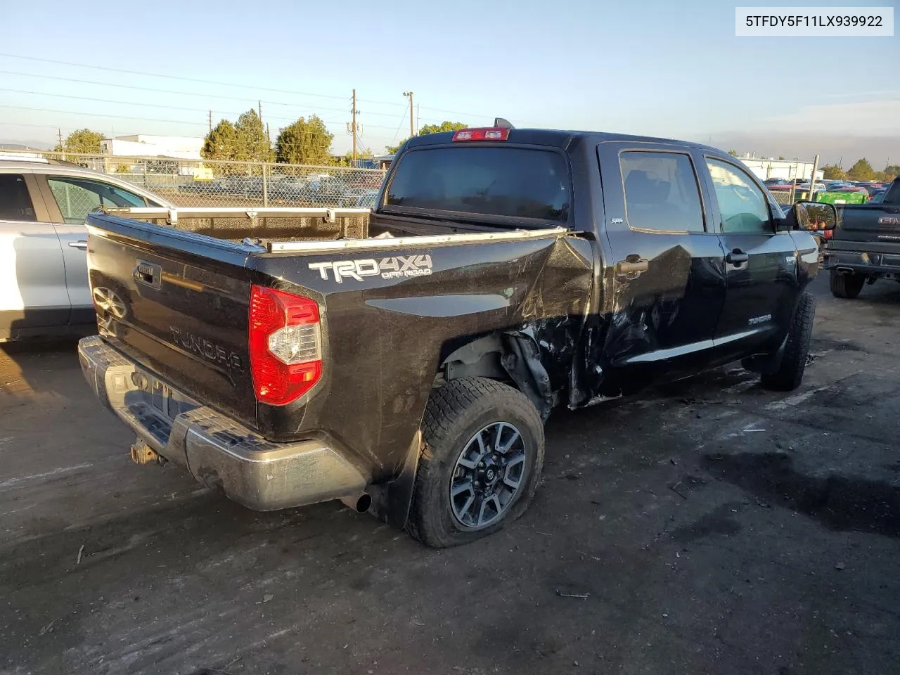 5TFDY5F11LX939922 2020 Toyota Tundra Crewmax Sr5