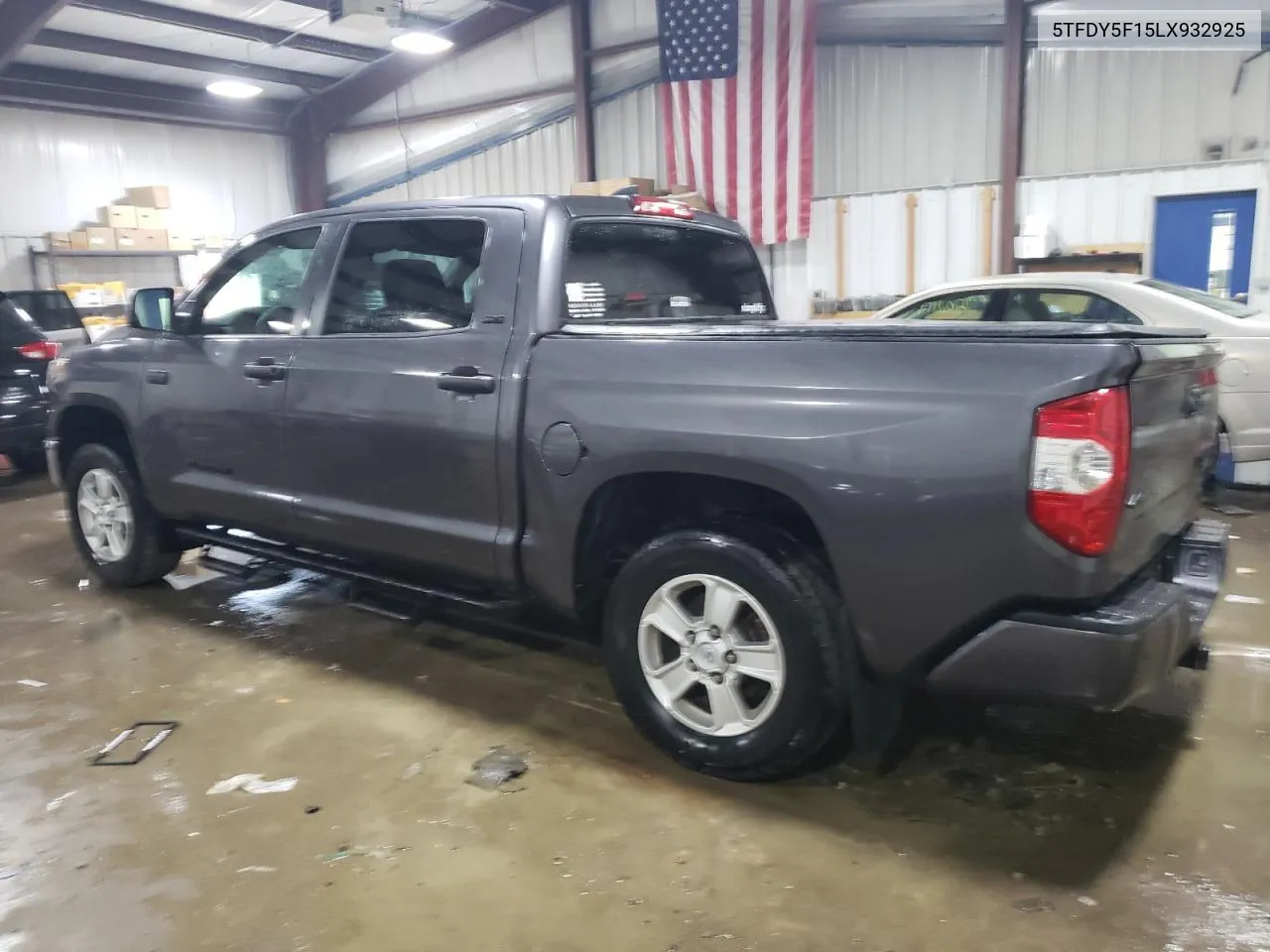 2020 Toyota Tundra Crewmax Sr5 VIN: 5TFDY5F15LX932925 Lot: 72574824