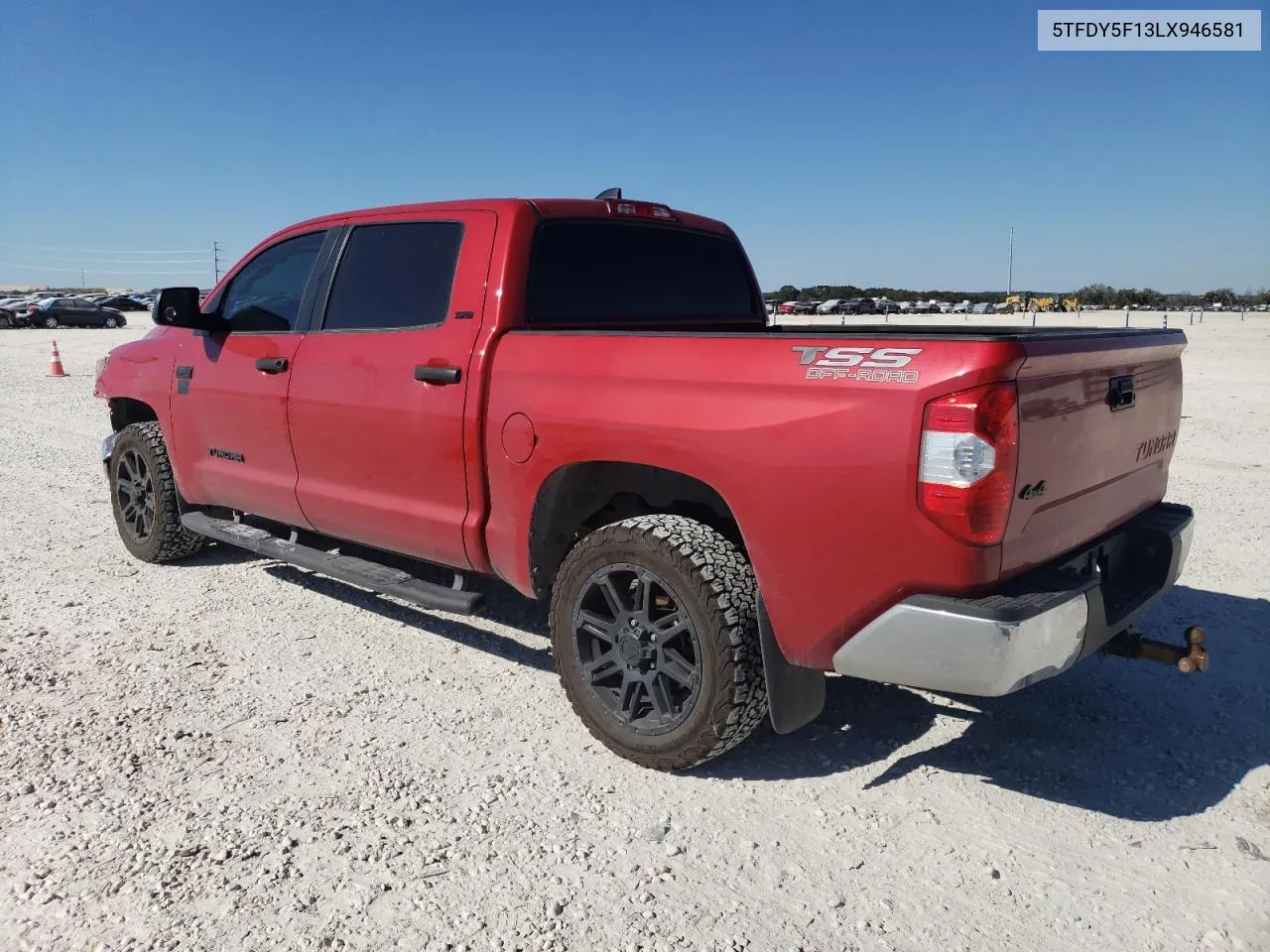 2020 Toyota Tundra Crewmax Sr5 VIN: 5TFDY5F13LX946581 Lot: 73278734