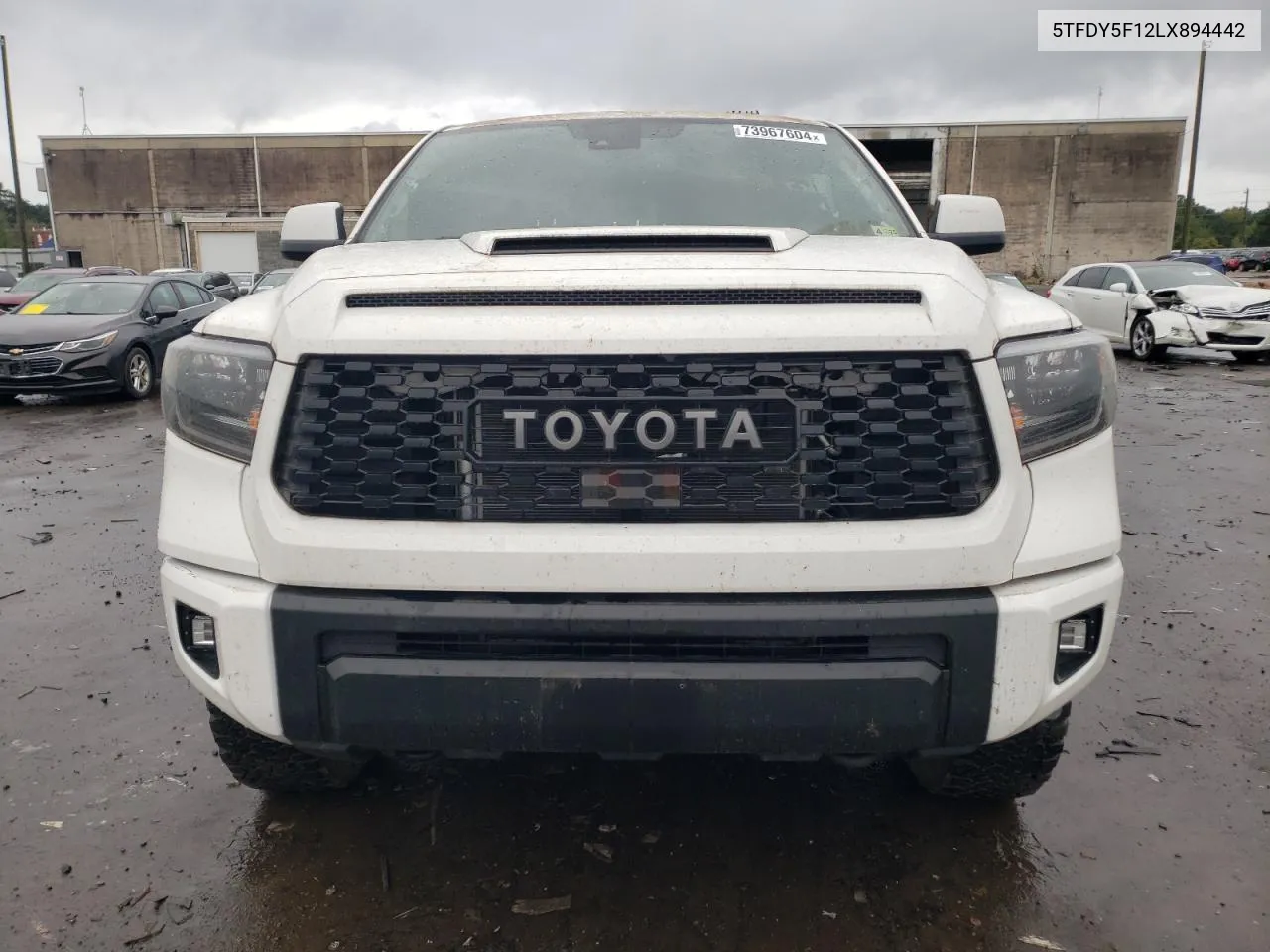 2020 Toyota Tundra Crewmax Sr5 VIN: 5TFDY5F12LX894442 Lot: 73967604