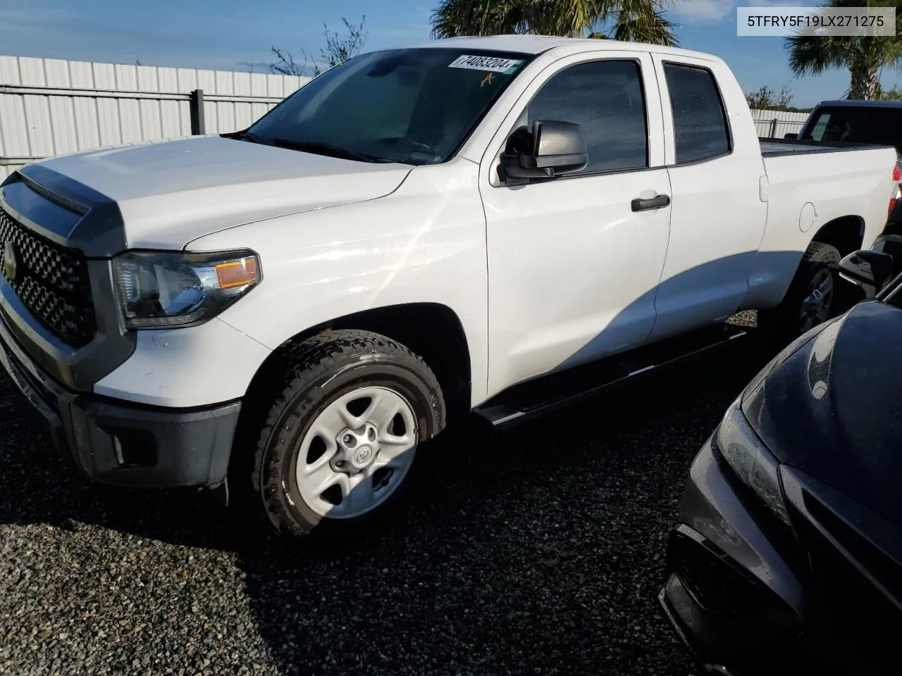 5TFRY5F19LX271275 2020 Toyota Tundra Double Cab Sr