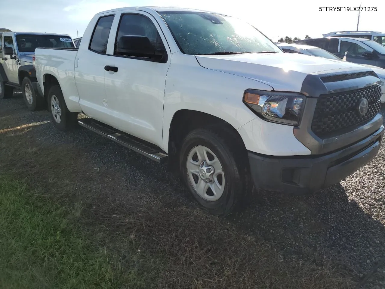 2020 Toyota Tundra Double Cab Sr VIN: 5TFRY5F19LX271275 Lot: 74083204