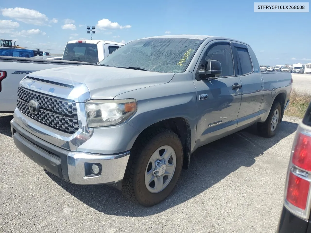 5TFRY5F16LX268608 2020 Toyota Tundra Double Cab Sr