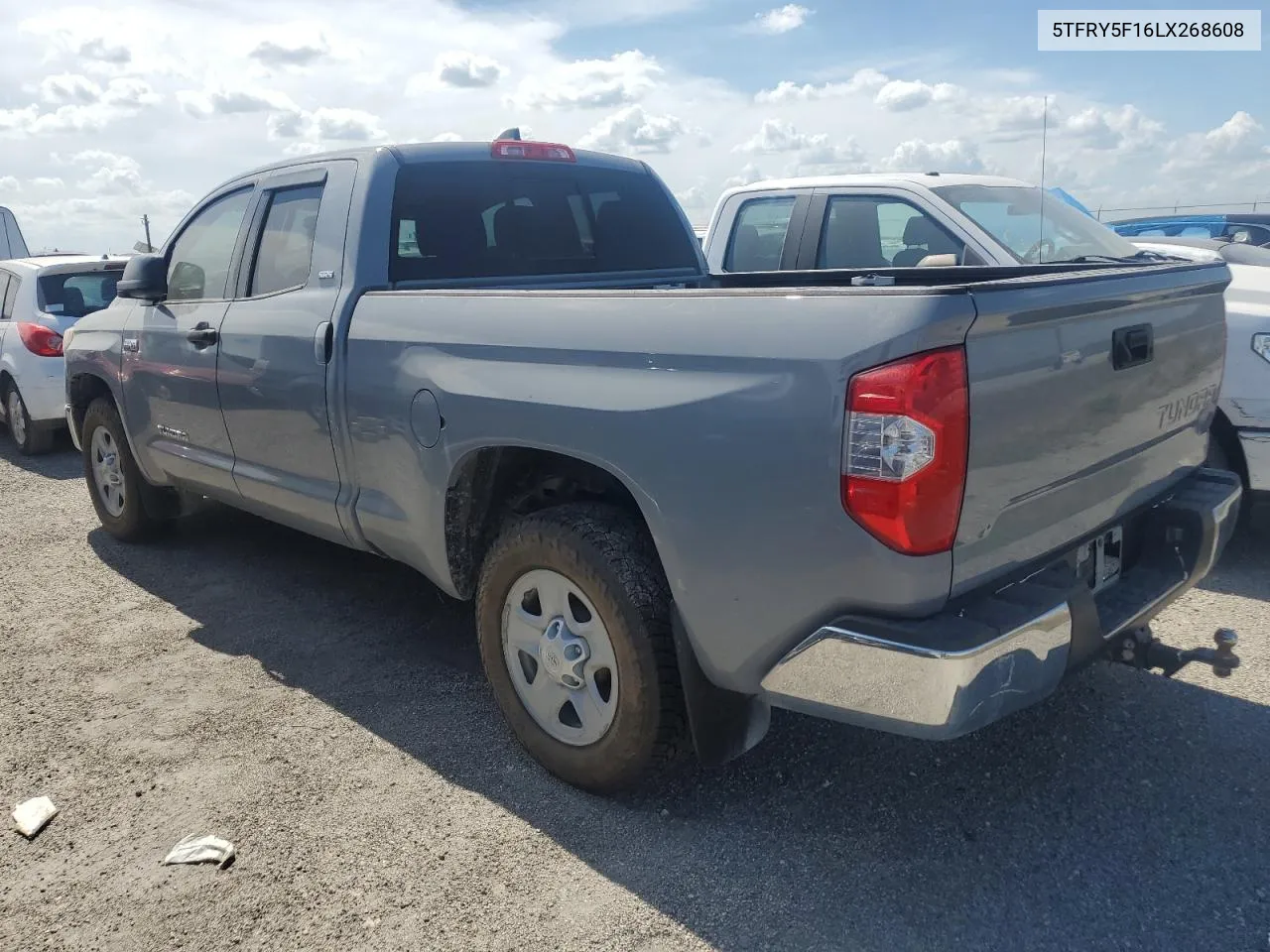 5TFRY5F16LX268608 2020 Toyota Tundra Double Cab Sr