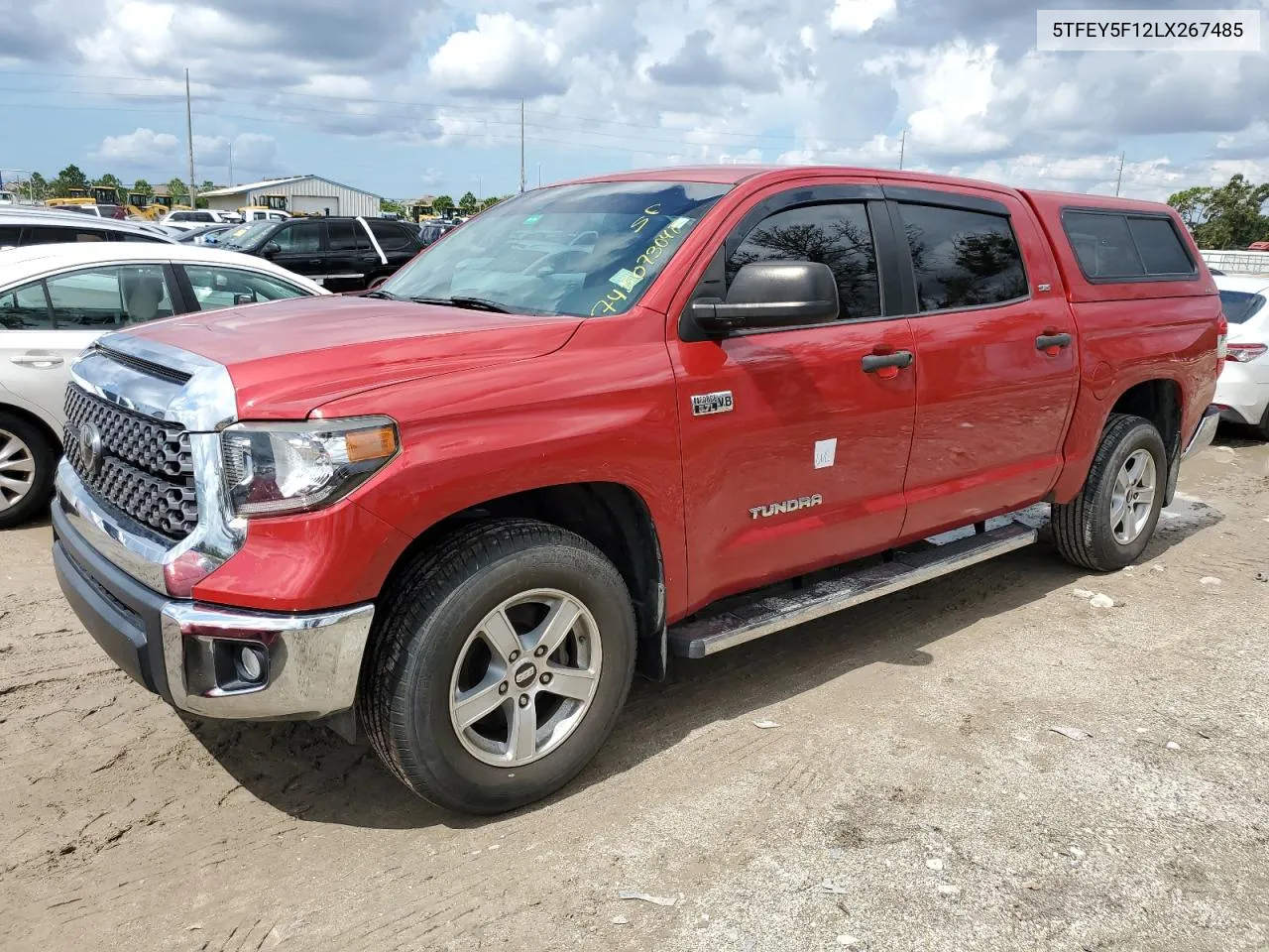 5TFEY5F12LX267485 2020 Toyota Tundra Crewmax Sr5