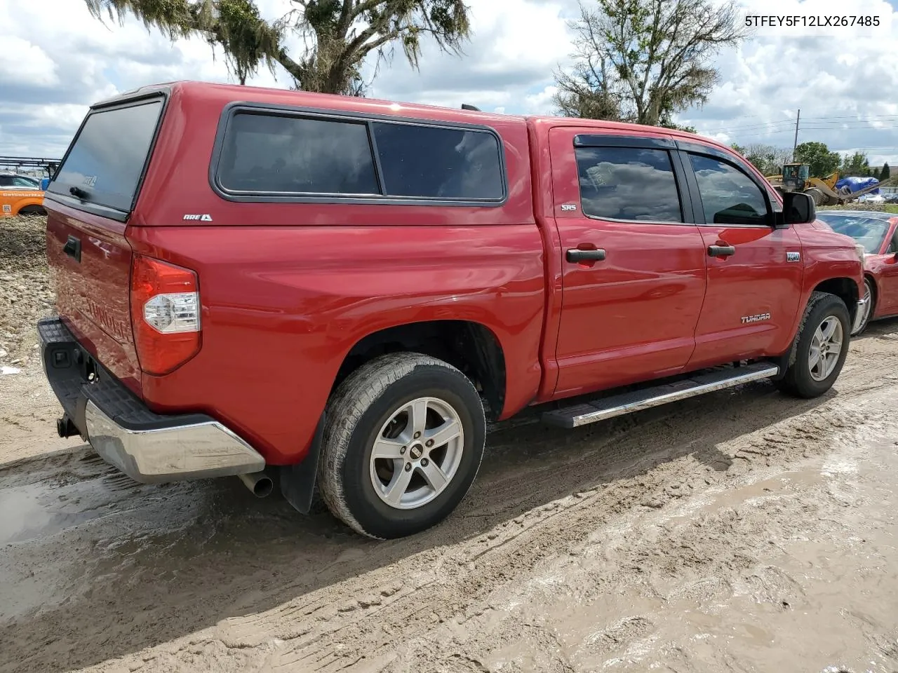 2020 Toyota Tundra Crewmax Sr5 VIN: 5TFEY5F12LX267485 Lot: 74507304