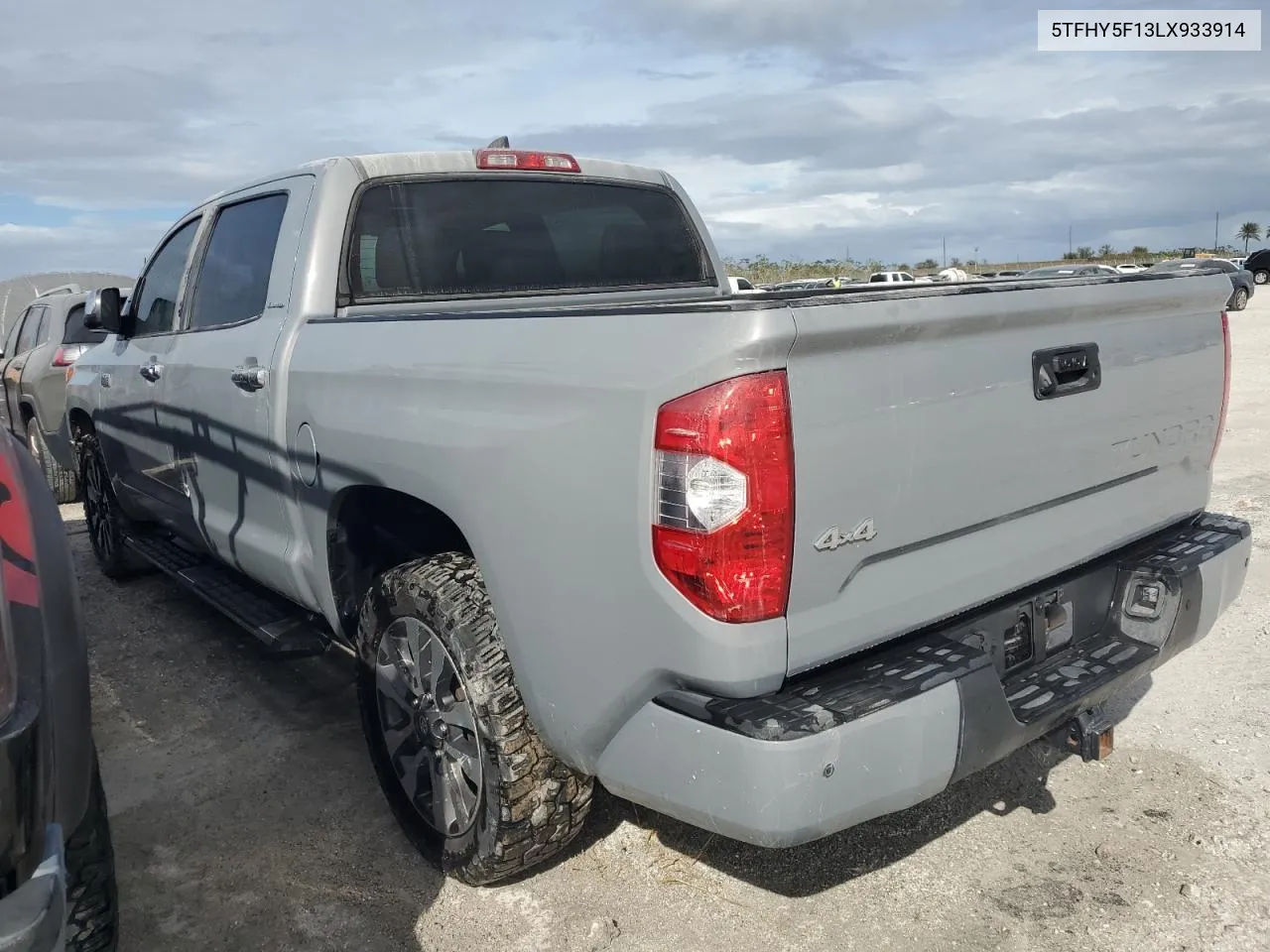 2020 Toyota Tundra Crewmax Limited VIN: 5TFHY5F13LX933914 Lot: 74679514