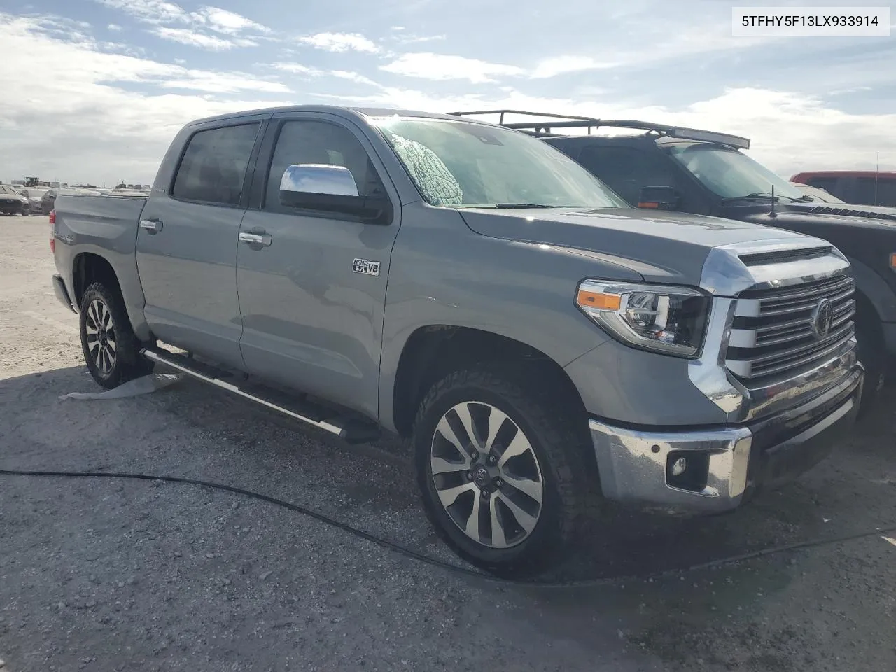 2020 Toyota Tundra Crewmax Limited VIN: 5TFHY5F13LX933914 Lot: 74679514