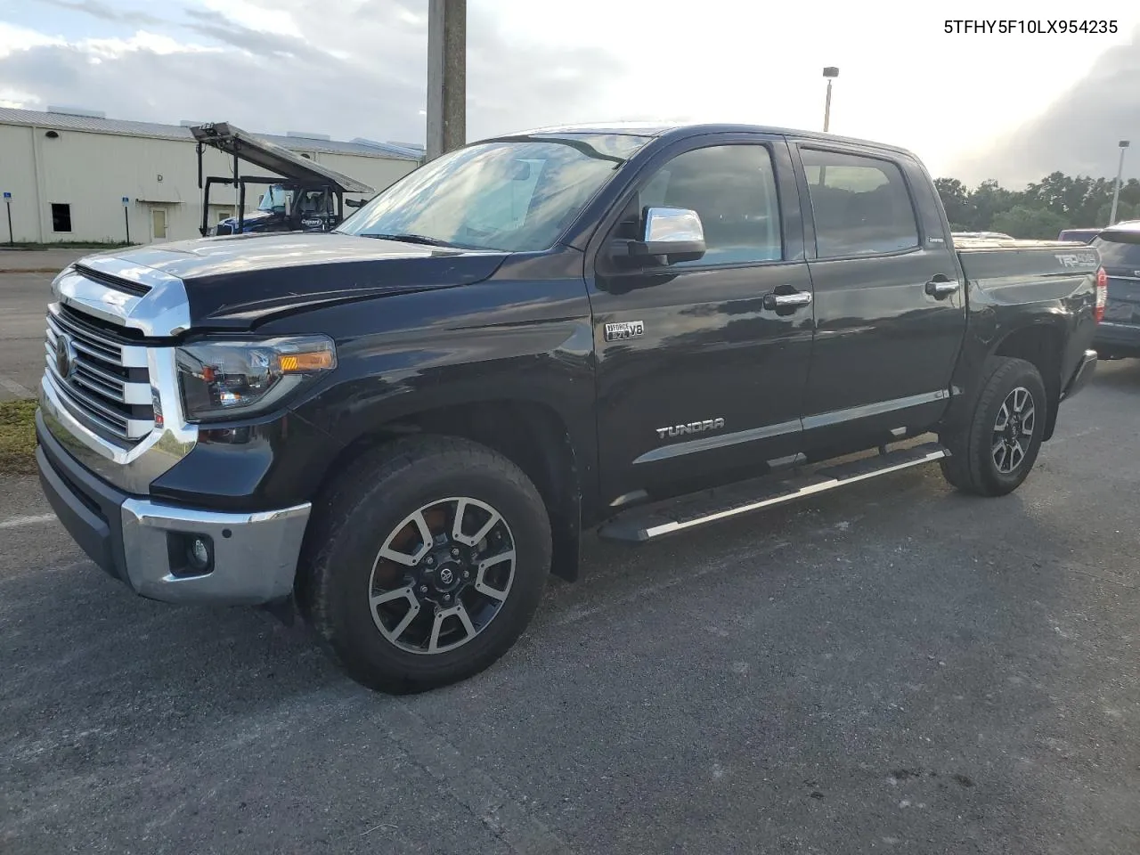 2020 Toyota Tundra Crewmax Limited VIN: 5TFHY5F10LX954235 Lot: 75107374