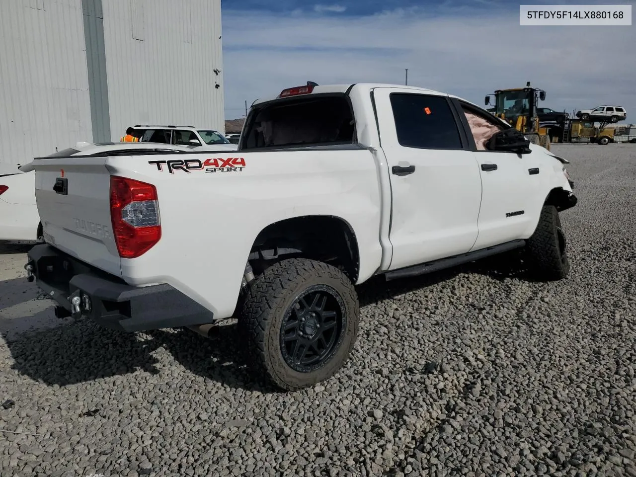 2020 Toyota Tundra Crewmax Sr5 VIN: 5TFDY5F14LX880168 Lot: 75421874