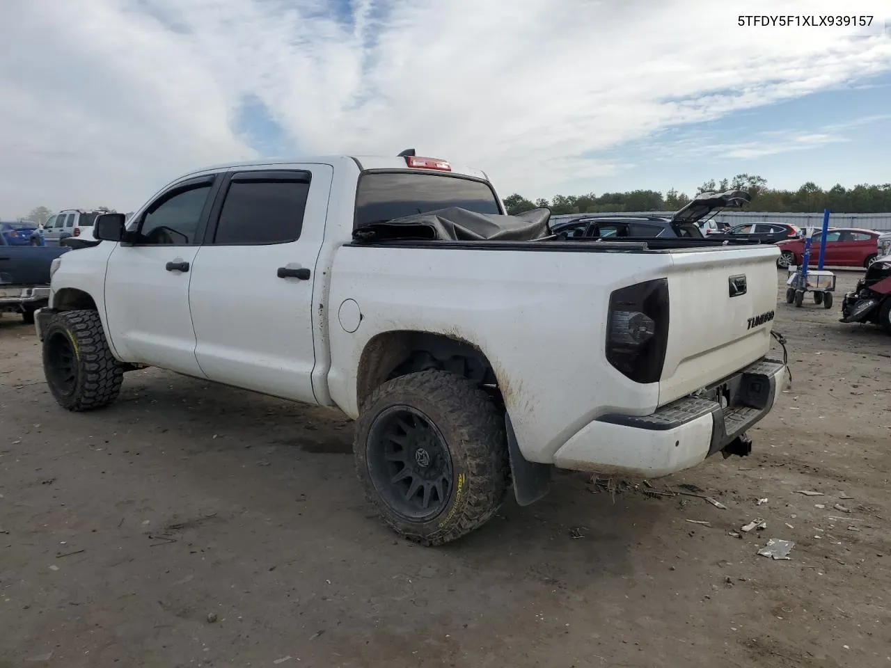 2020 Toyota Tundra Crewmax Sr5 VIN: 5TFDY5F1XLX939157 Lot: 75985744