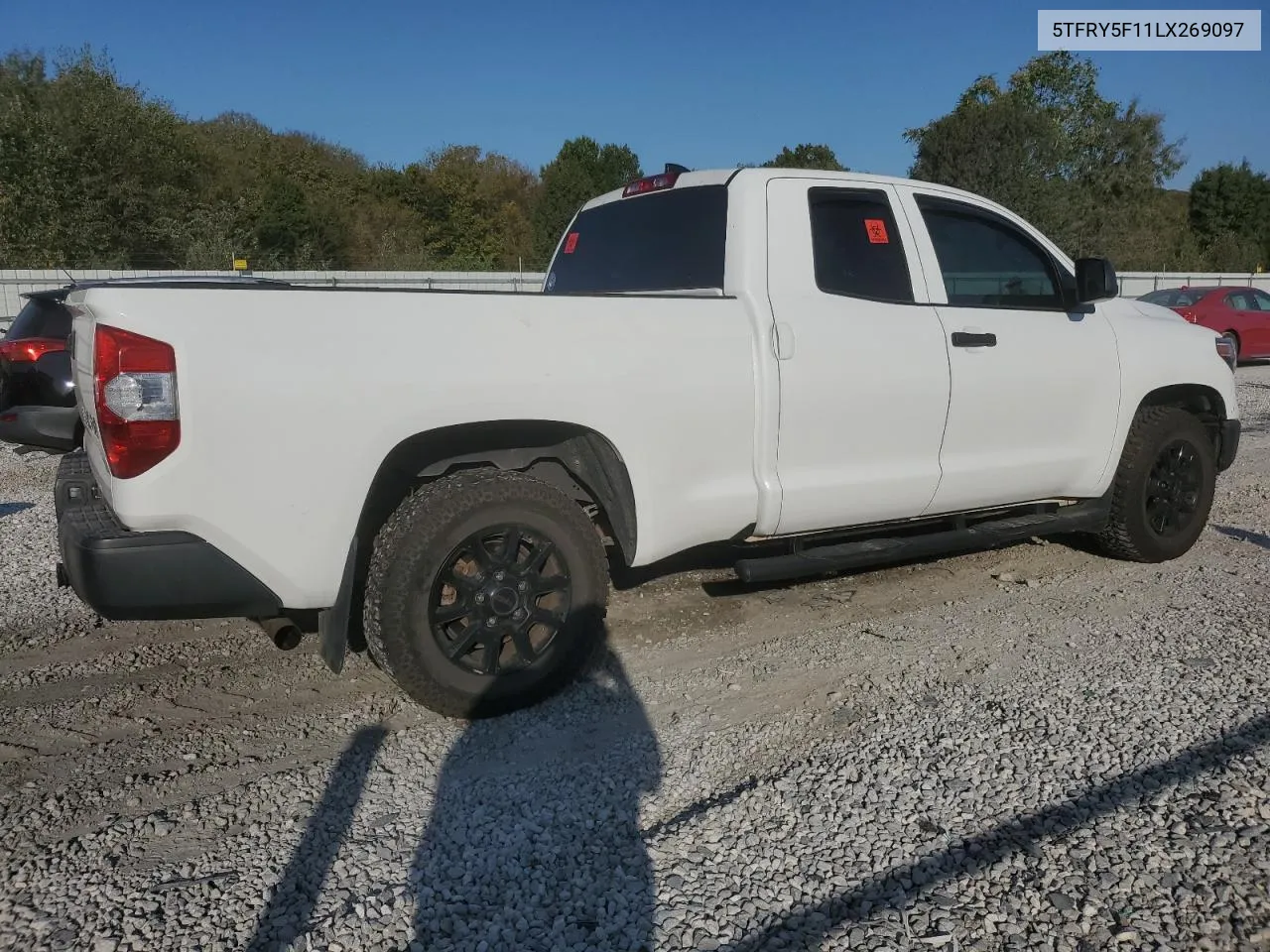 5TFRY5F11LX269097 2020 Toyota Tundra Double Cab Sr