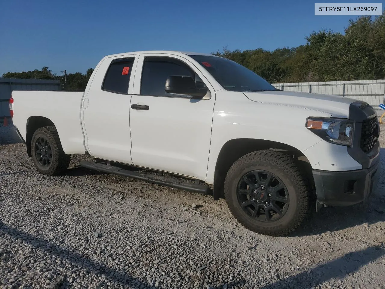 5TFRY5F11LX269097 2020 Toyota Tundra Double Cab Sr