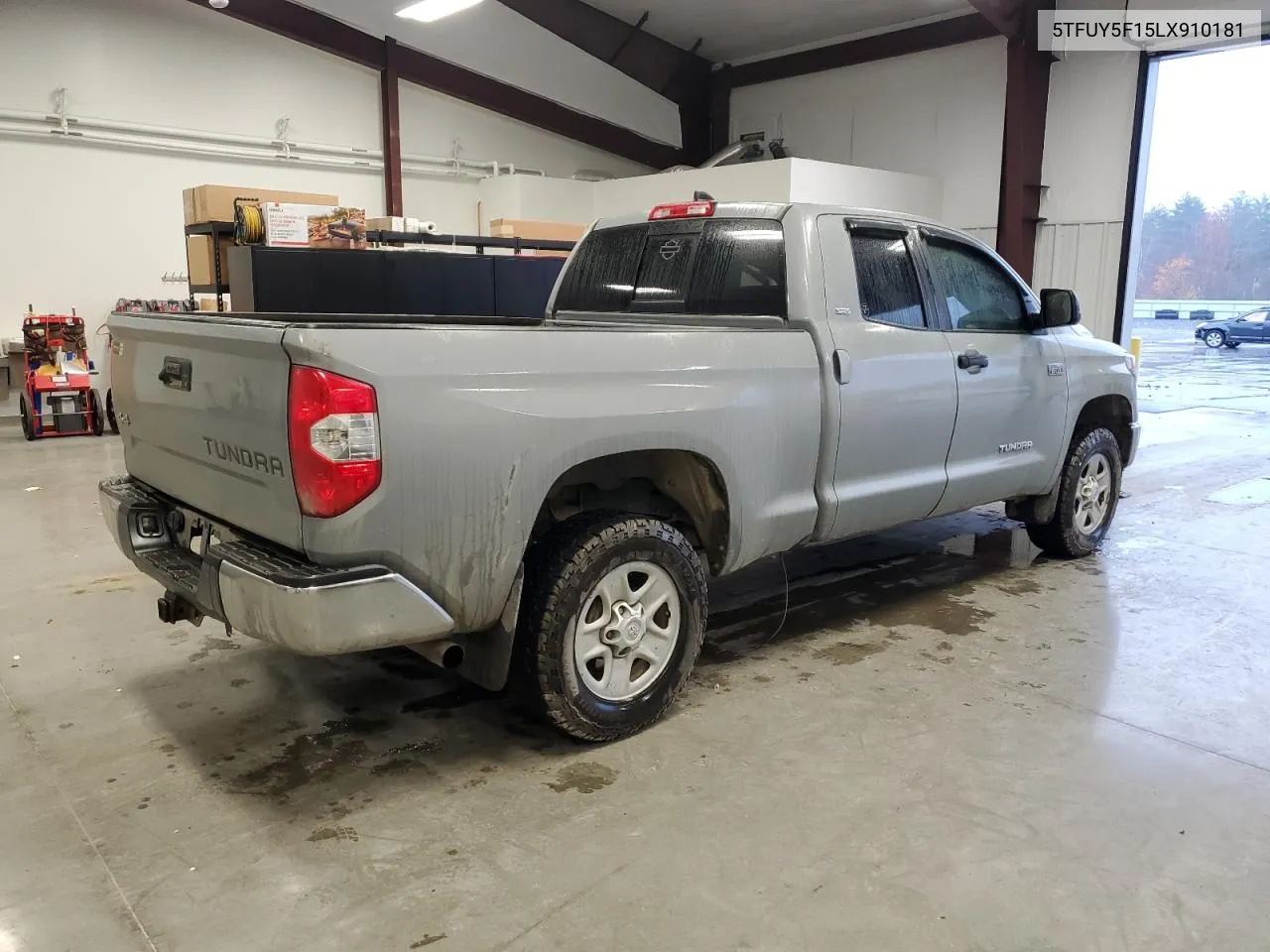 2020 Toyota Tundra Double Cab Sr VIN: 5TFUY5F15LX910181 Lot: 77520474