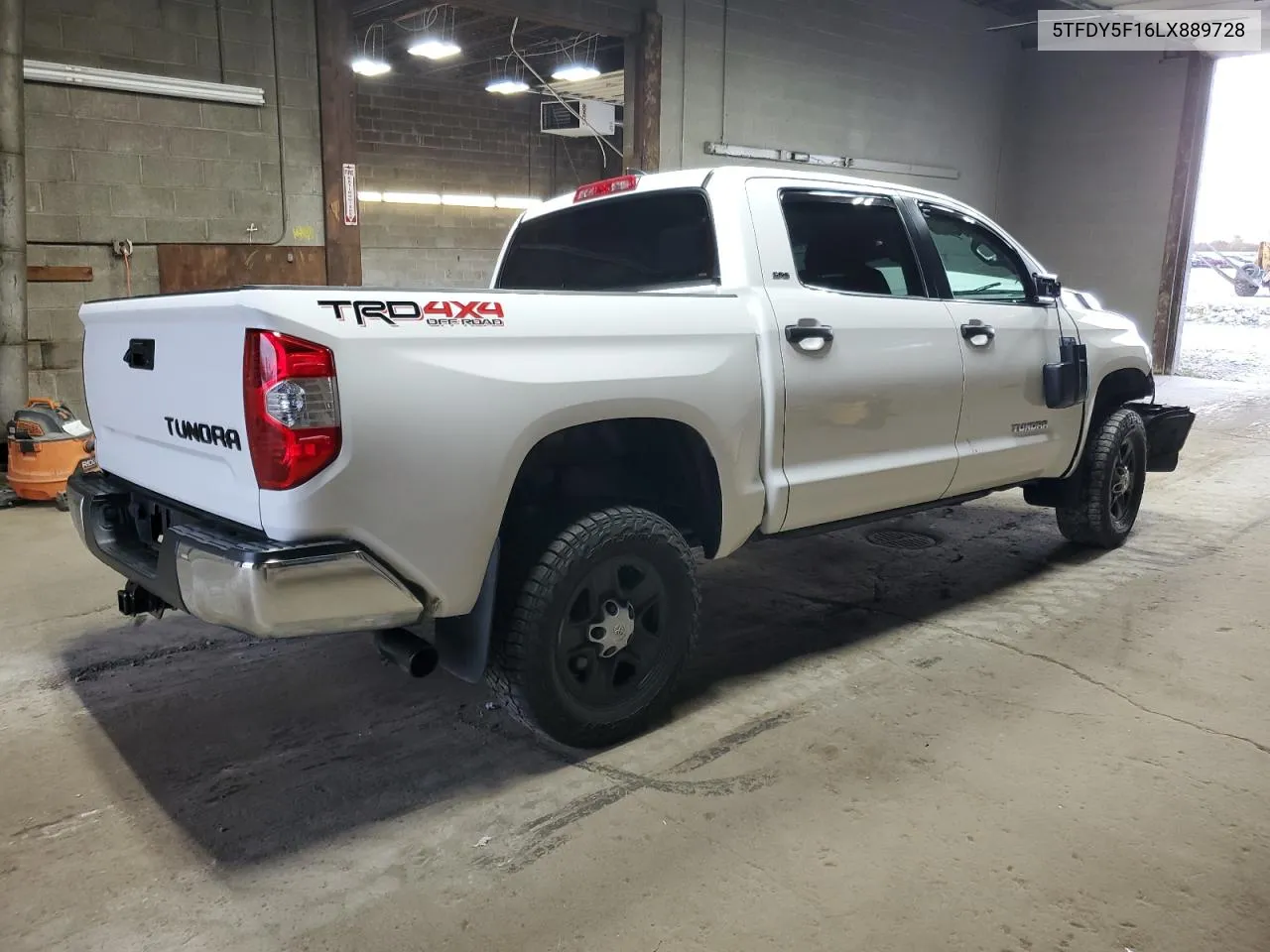 2020 Toyota Tundra Crewmax Sr5 VIN: 5TFDY5F16LX889728 Lot: 78771484