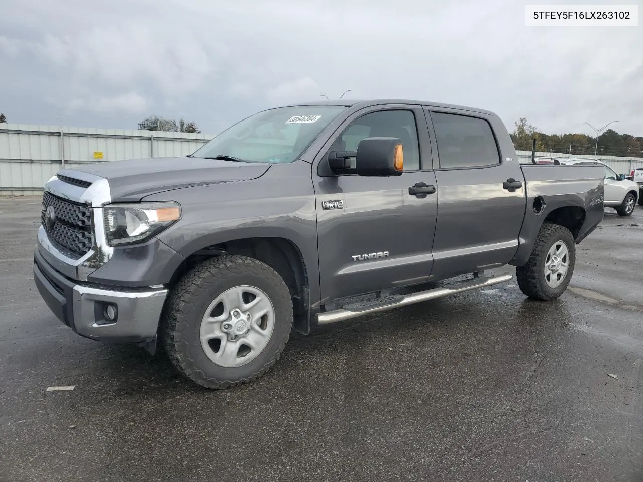 2020 Toyota Tundra Crewmax Sr5 VIN: 5TFEY5F16LX263102 Lot: 80646364