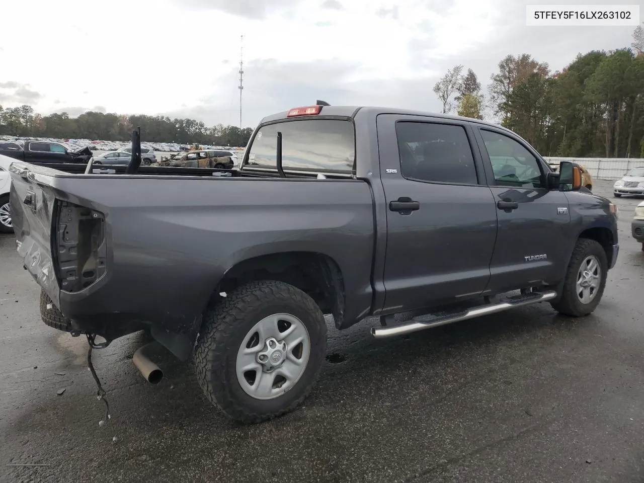 2020 Toyota Tundra Crewmax Sr5 VIN: 5TFEY5F16LX263102 Lot: 80646364