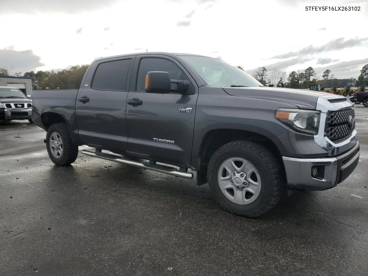 2020 Toyota Tundra Crewmax Sr5 VIN: 5TFEY5F16LX263102 Lot: 80646364