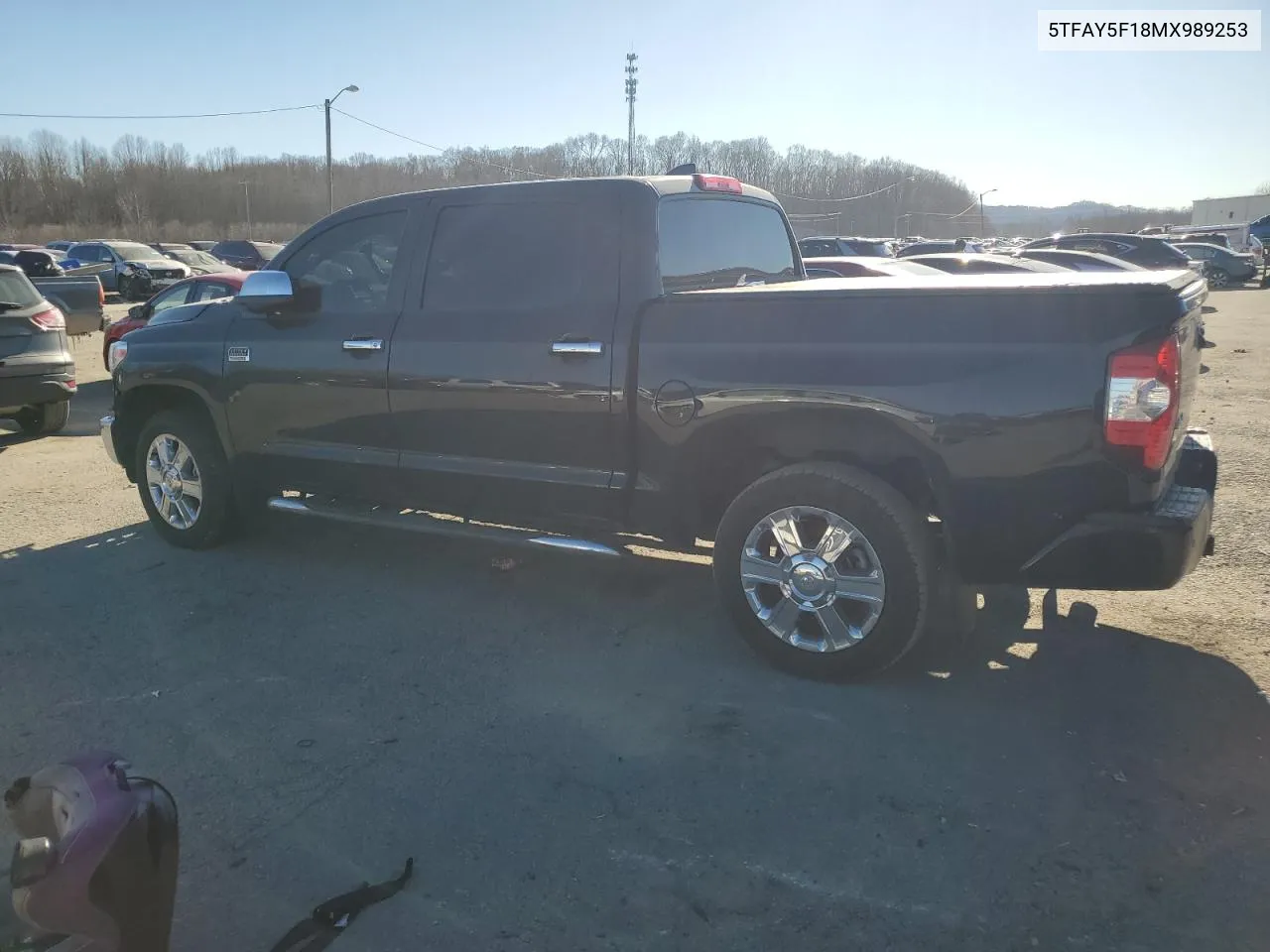 2021 Toyota Tundra Crewmax 1794 VIN: 5TFAY5F18MX989253 Lot: 40293614