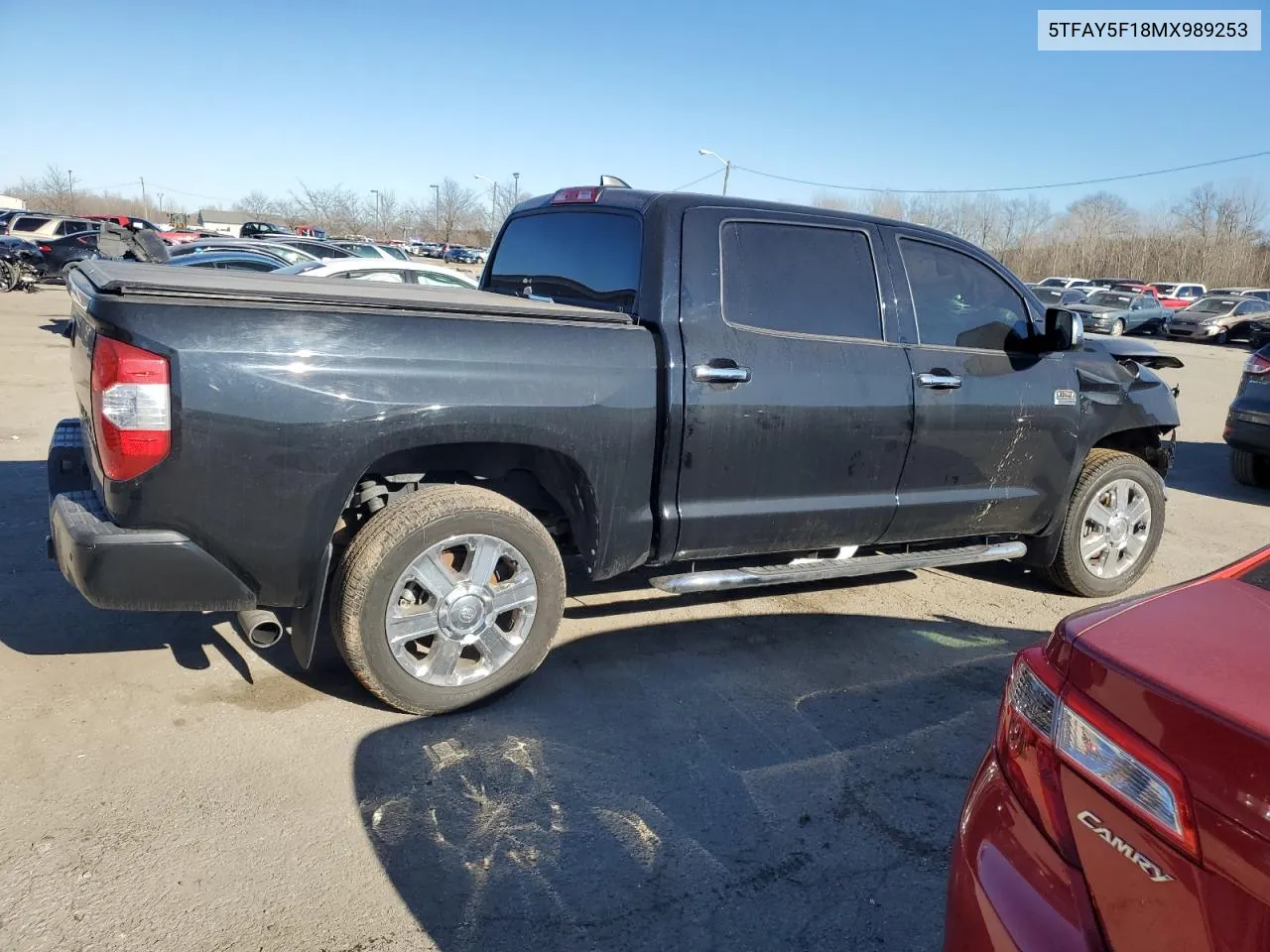 2021 Toyota Tundra Crewmax 1794 VIN: 5TFAY5F18MX989253 Lot: 40293614