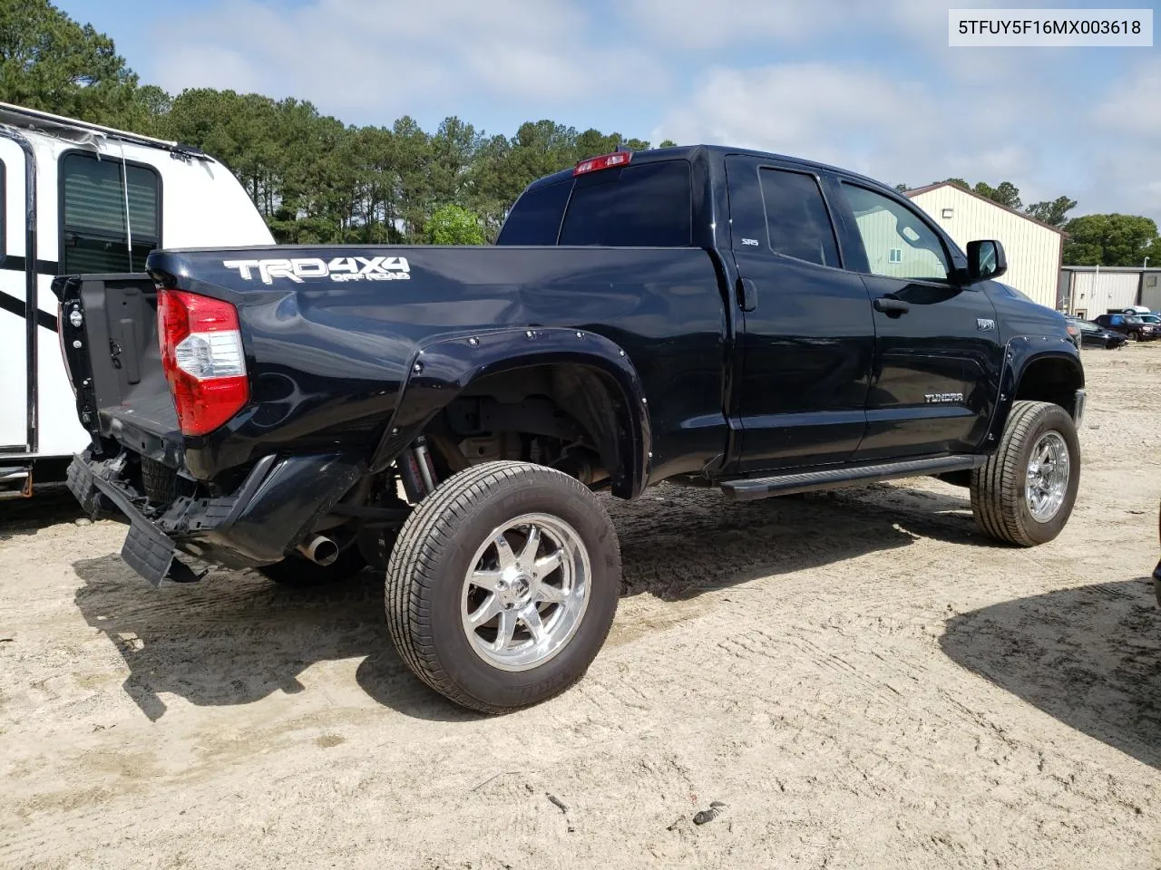 2021 Toyota Tundra Double Cab Sr/Sr5 VIN: 5TFUY5F16MX003618 Lot: 55369554