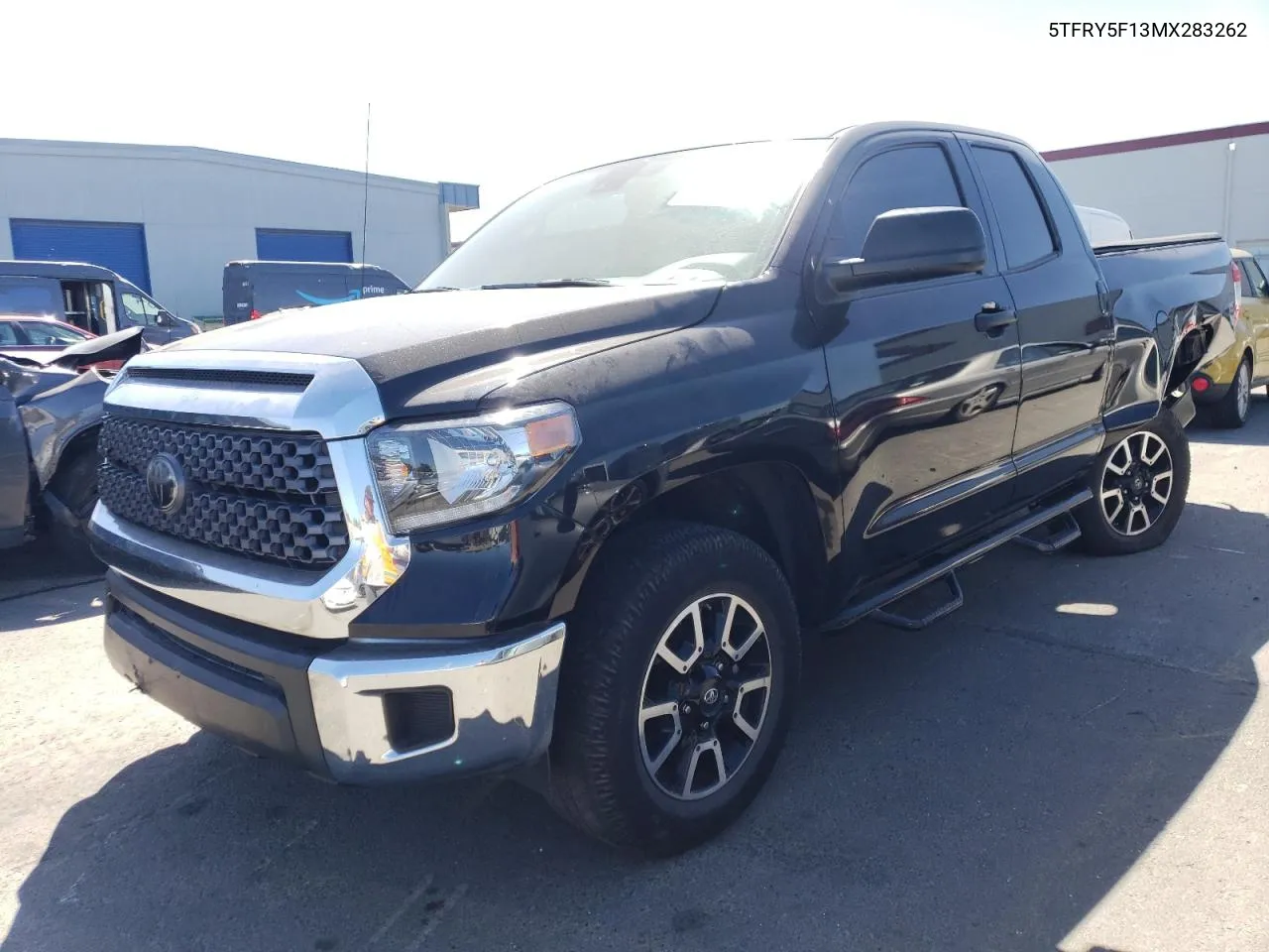 2021 Toyota Tundra Double Cab Sr/Sr5 VIN: 5TFRY5F13MX283262 Lot: 60354474