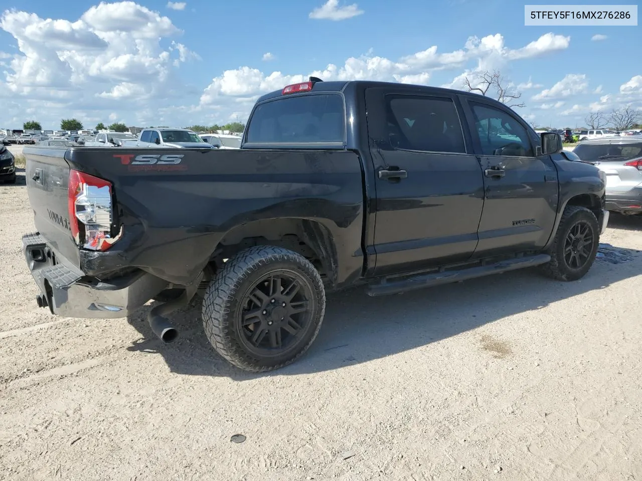 2021 Toyota Tundra Crewmax Sr5 VIN: 5TFEY5F16MX276286 Lot: 61112804