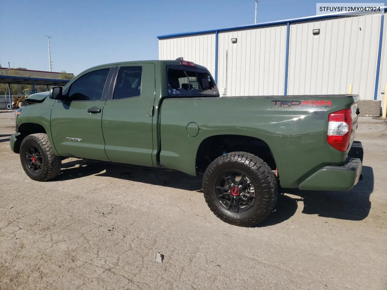 2021 Toyota Tundra Double Cab Sr VIN: 5TFUY5F12MX047924 Lot: 66820944